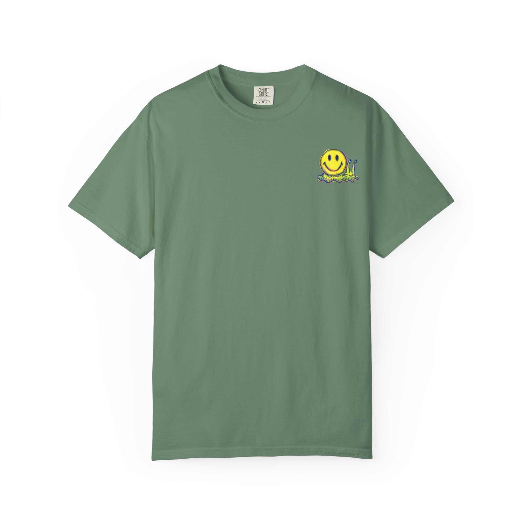 Smiley Snail T-Shirt — Retro Cute Smiling Snail Graphic Tee
