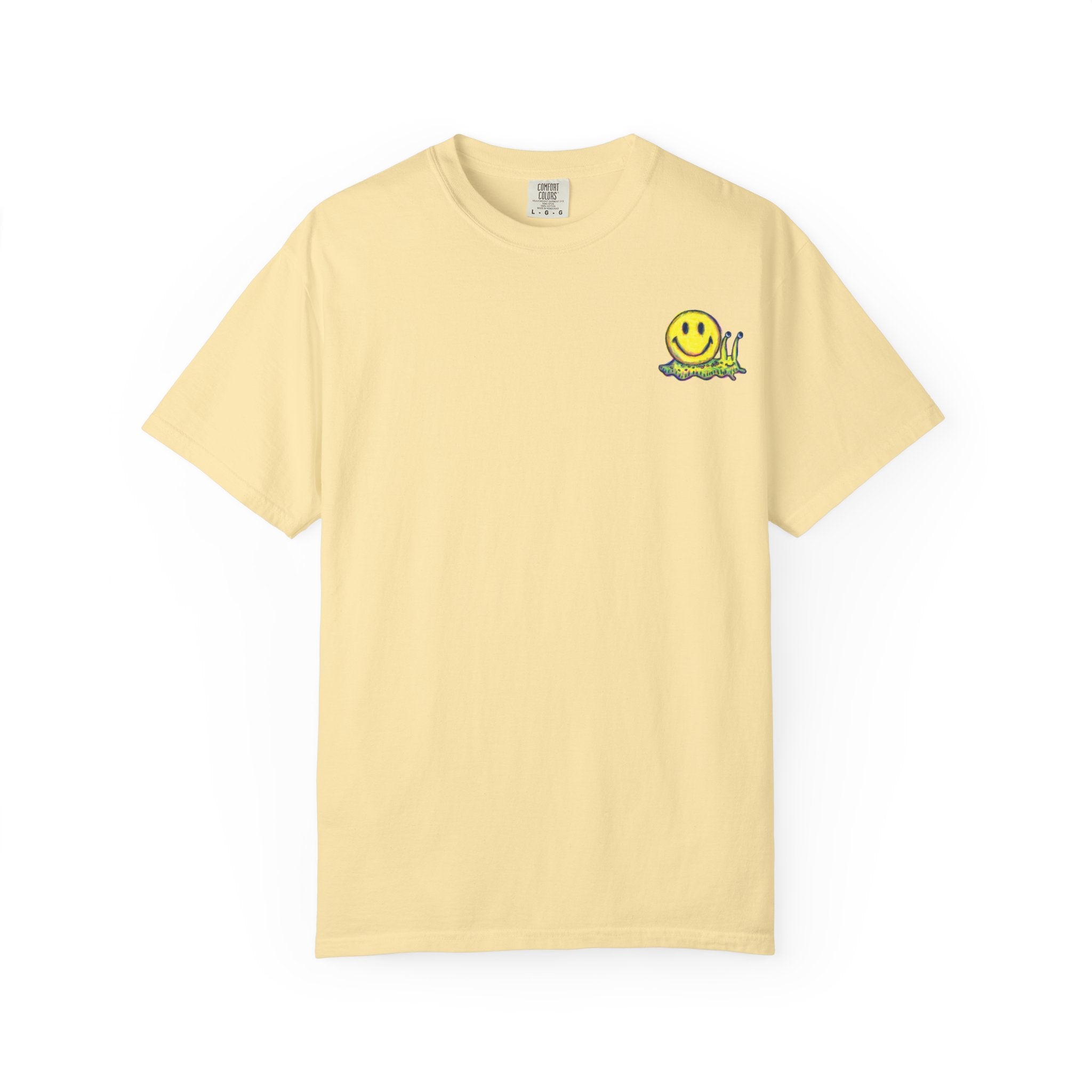Smiley Snail T-Shirt — Retro Cute Smiling Snail Graphic Tee