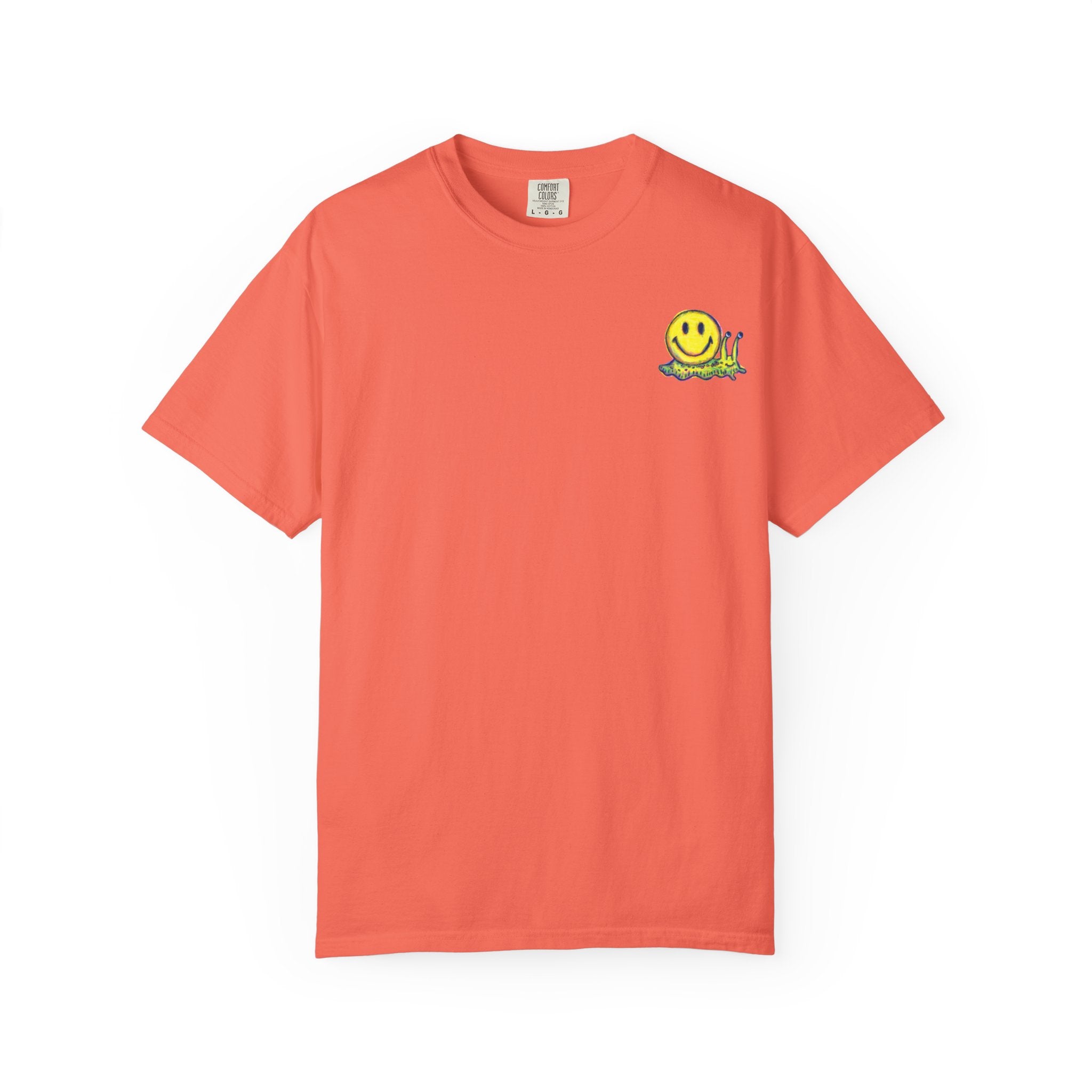 Smiley Snail T-Shirt — Retro Cute Smiling Snail Graphic Tee