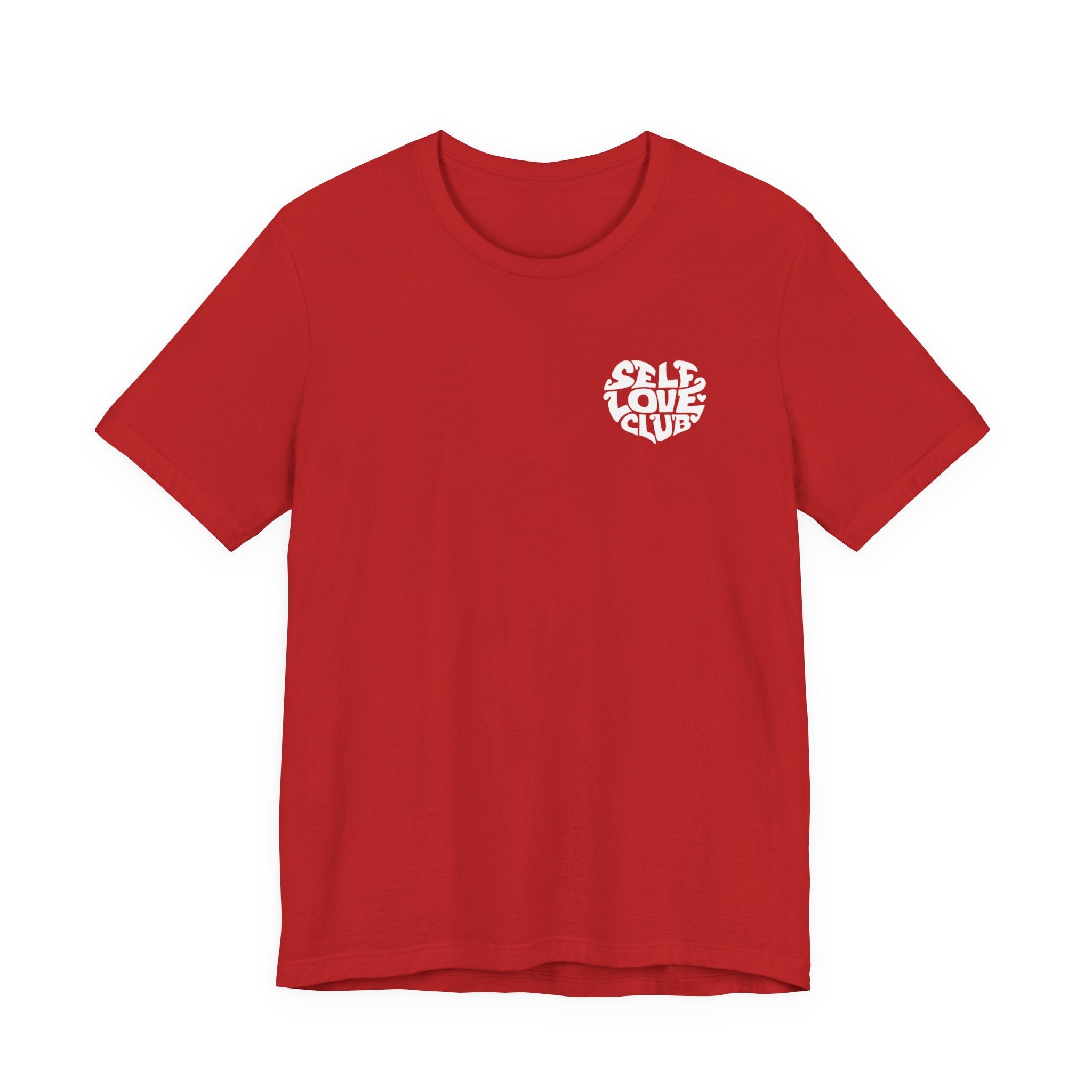 Self Love Club T-Shirt — Retro Heart Graphic Tee