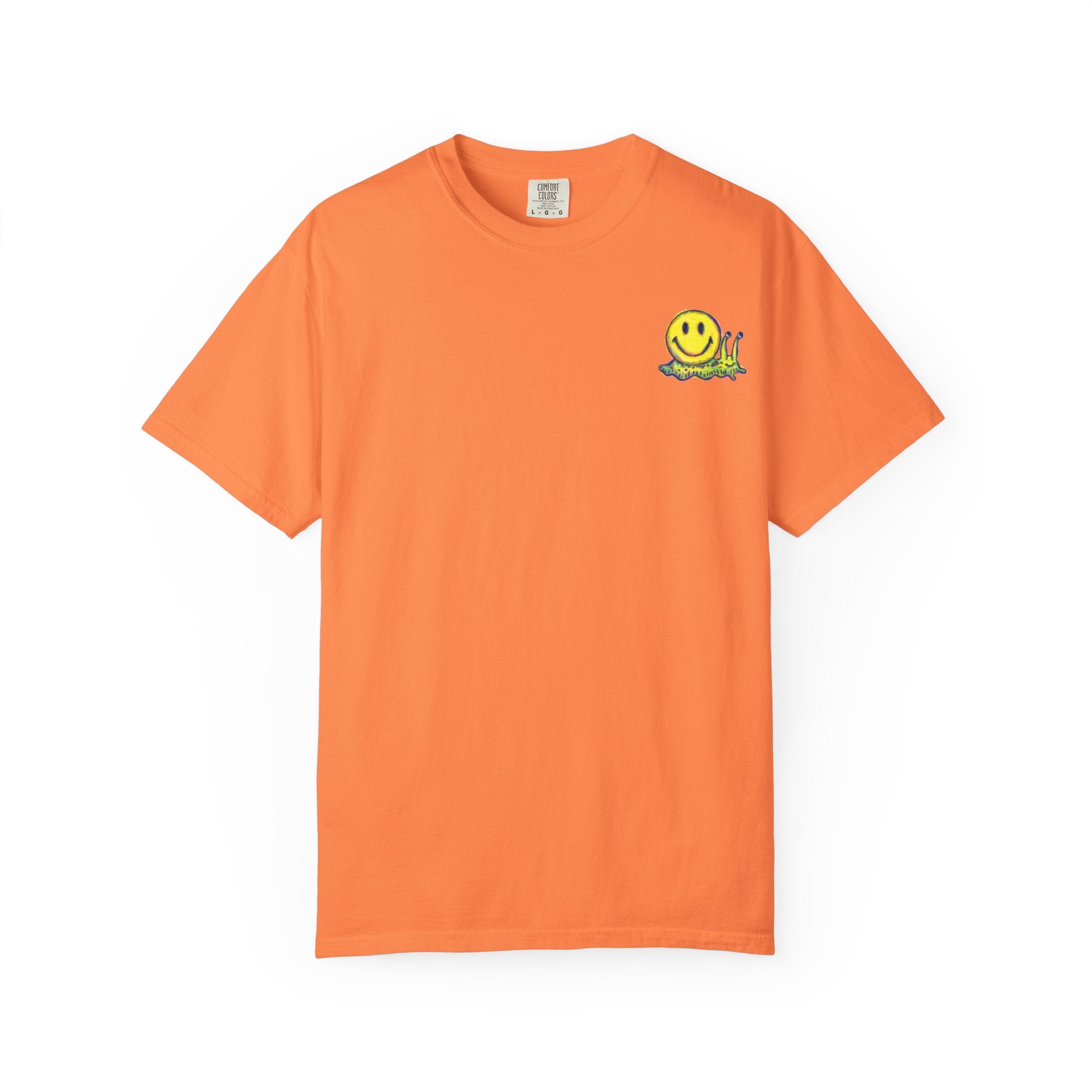 Smiley Snail T-Shirt — Retro Cute Smiling Snail Graphic Tee