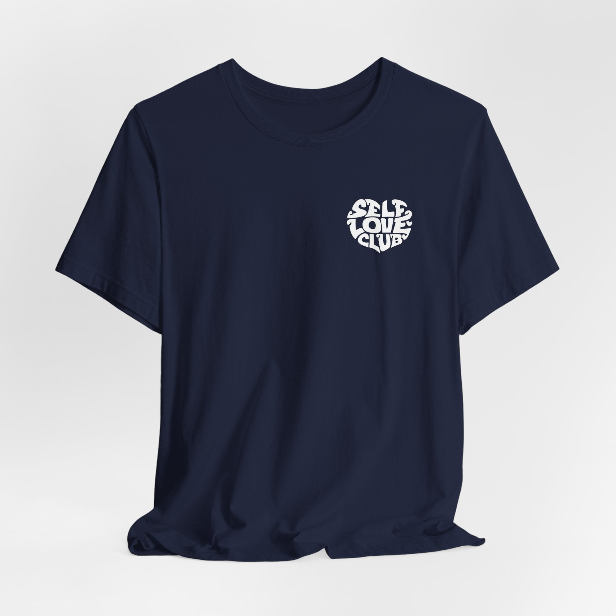 Self Love Club T-Shirt — Retro Heart Graphic Tee