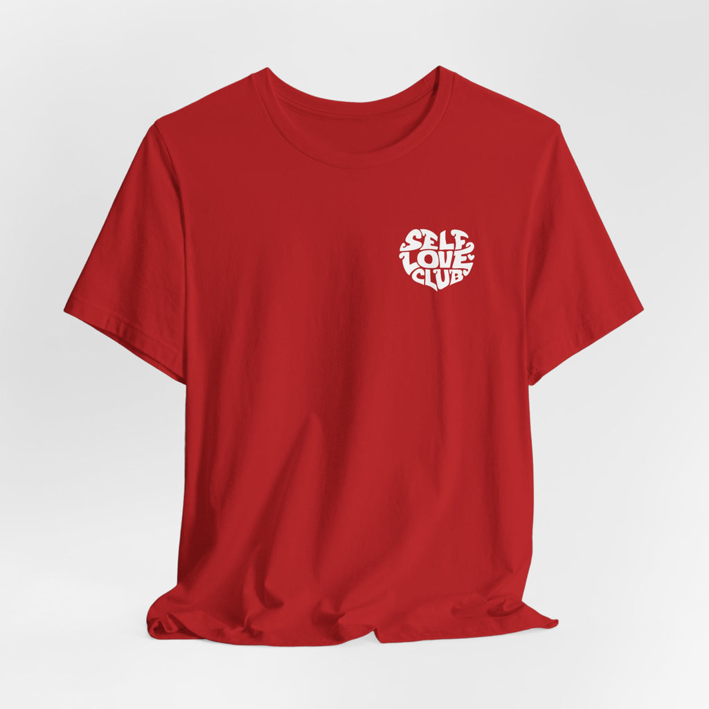 Self Love Club T-Shirt — Retro Heart Graphic Tee