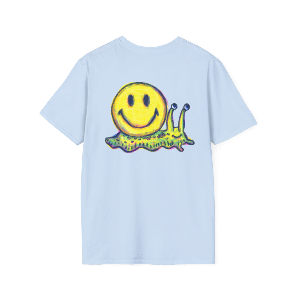 Smiley Snail T-Shirt — Retro Cute Smiling Snail Graphic Tee