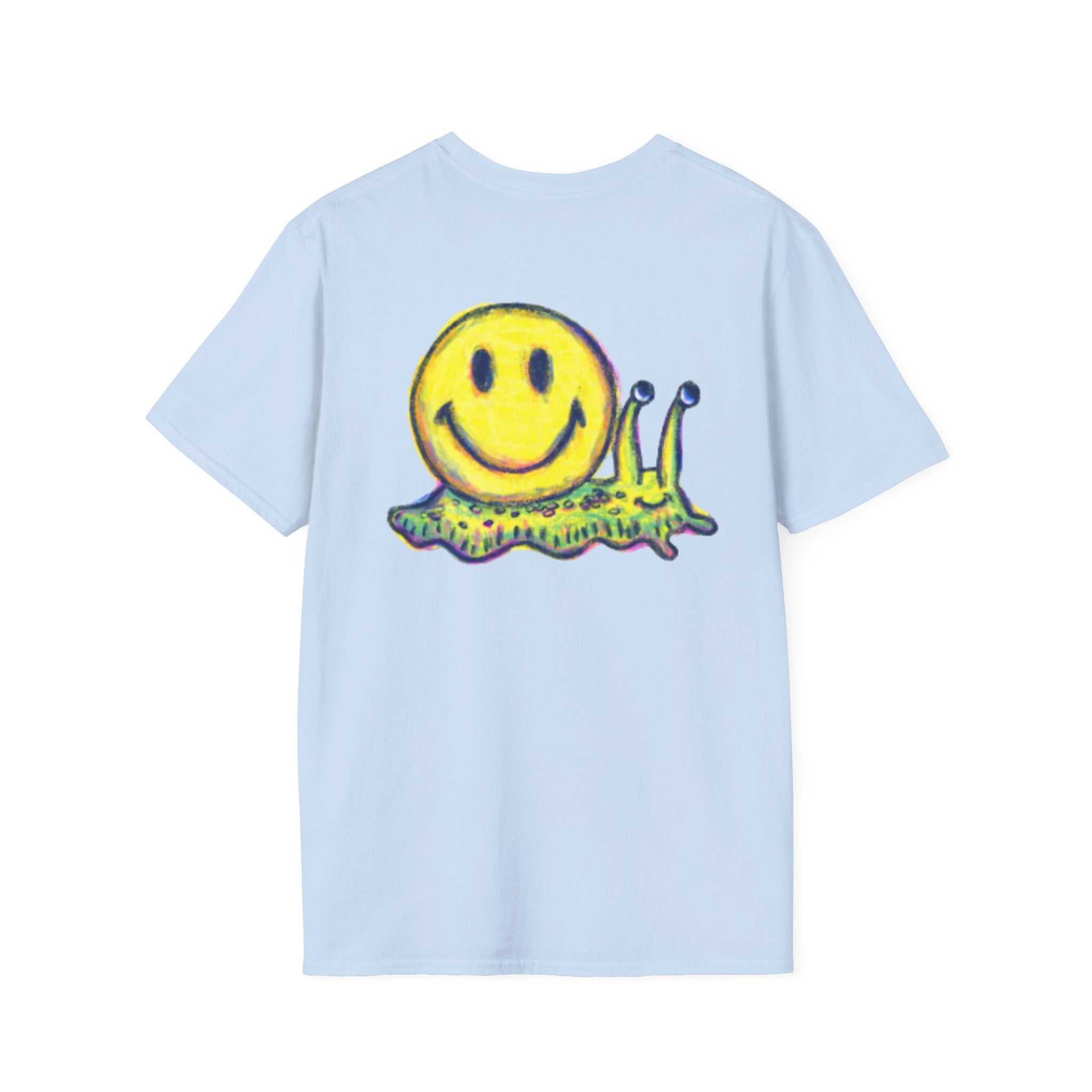 Smiley Snail T-Shirt — Retro Cute Smiling Snail Graphic Tee