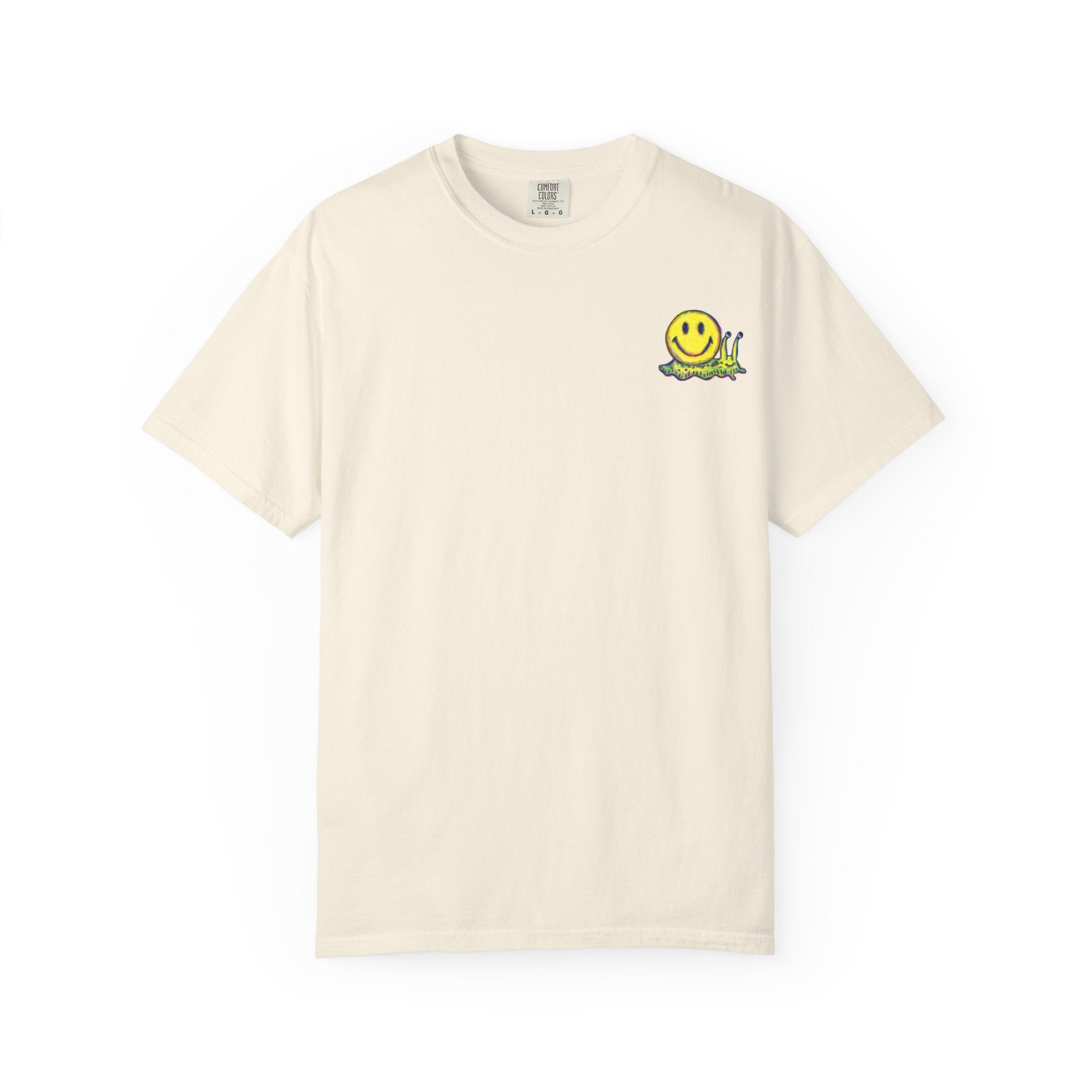 Smiley Snail T-Shirt — Retro Cute Smiling Snail Graphic Tee