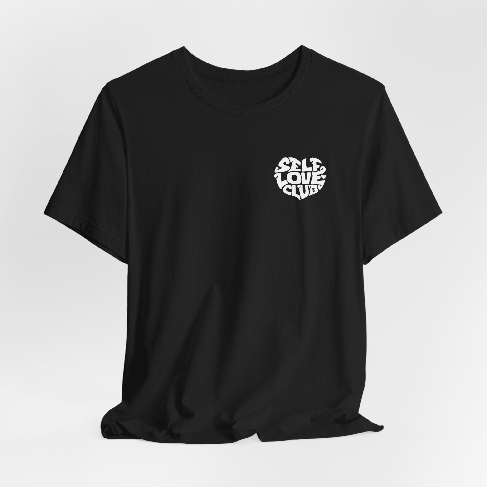 Self Love Club T-Shirt — Retro Heart Graphic Tee