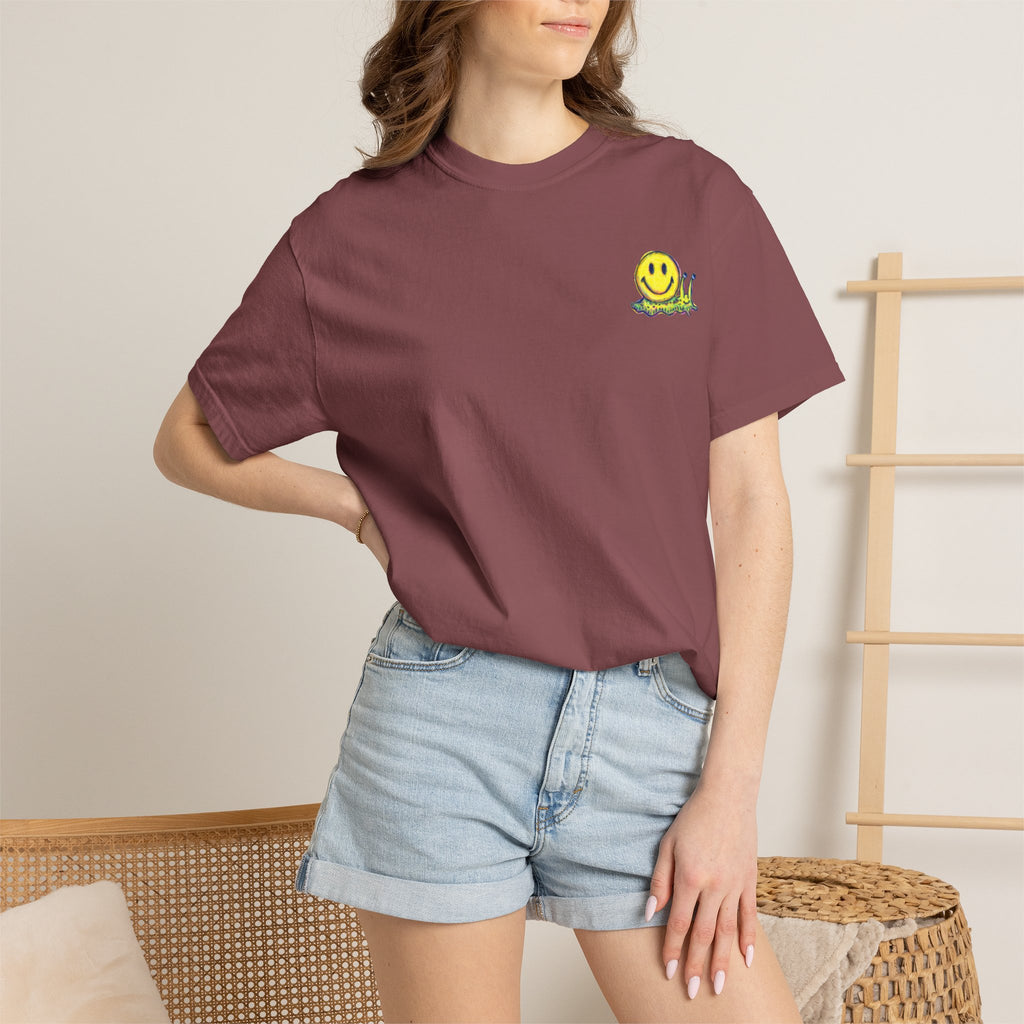 Smiley Snail T-Shirt — Retro Cute Smiling Snail Graphic Tee