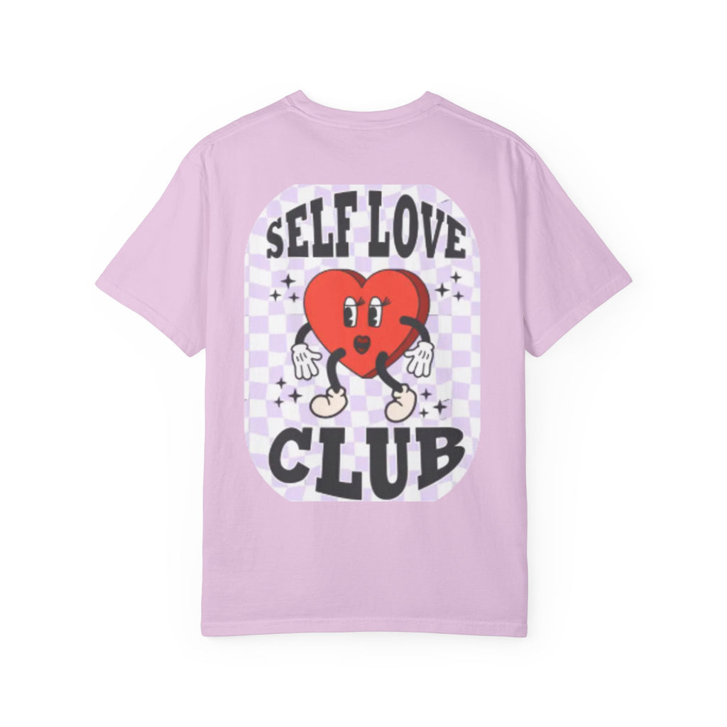 Self Love Club T-Shirt — Retro Heart Graphic Tee