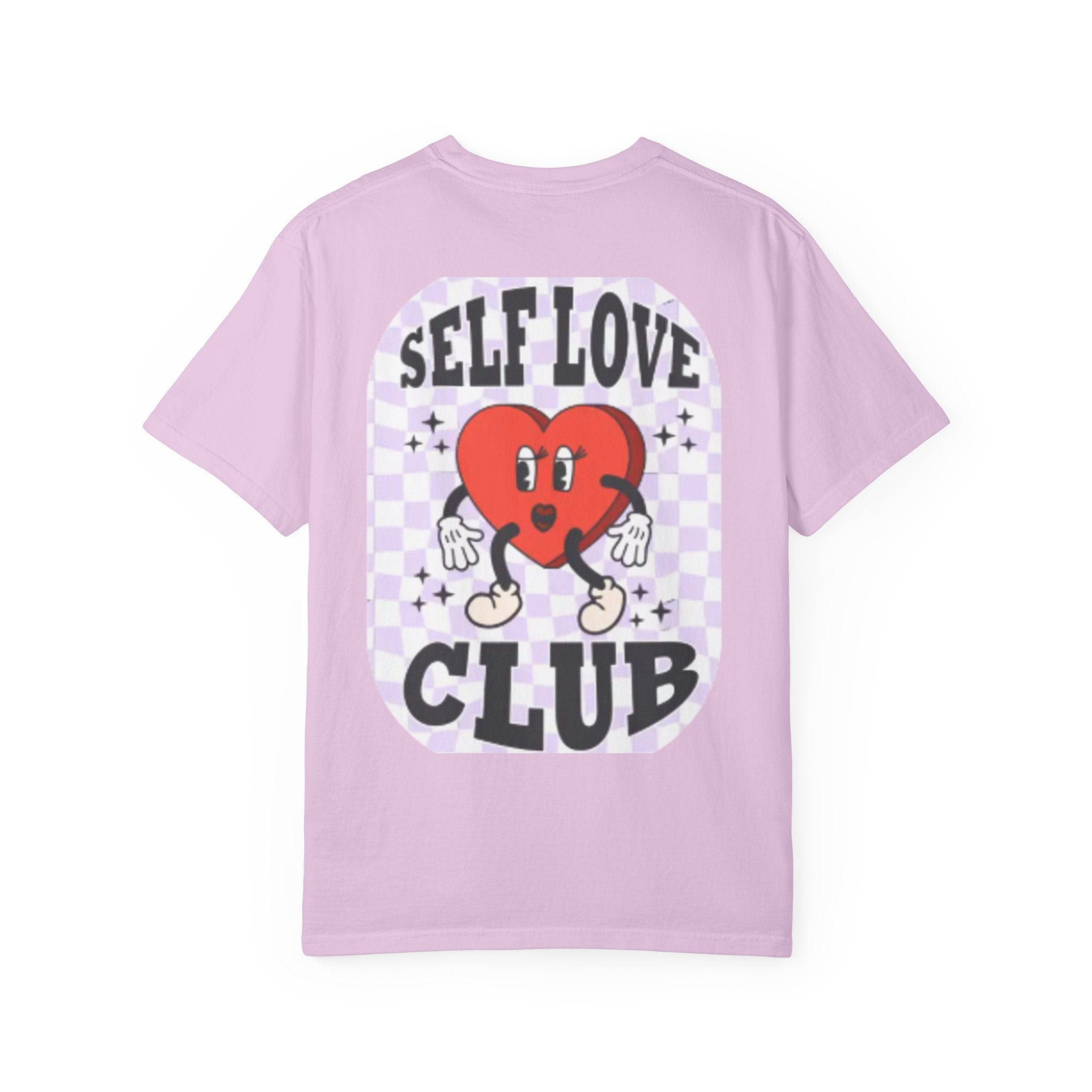Self Love Club T-Shirt — Retro Heart Graphic Tee