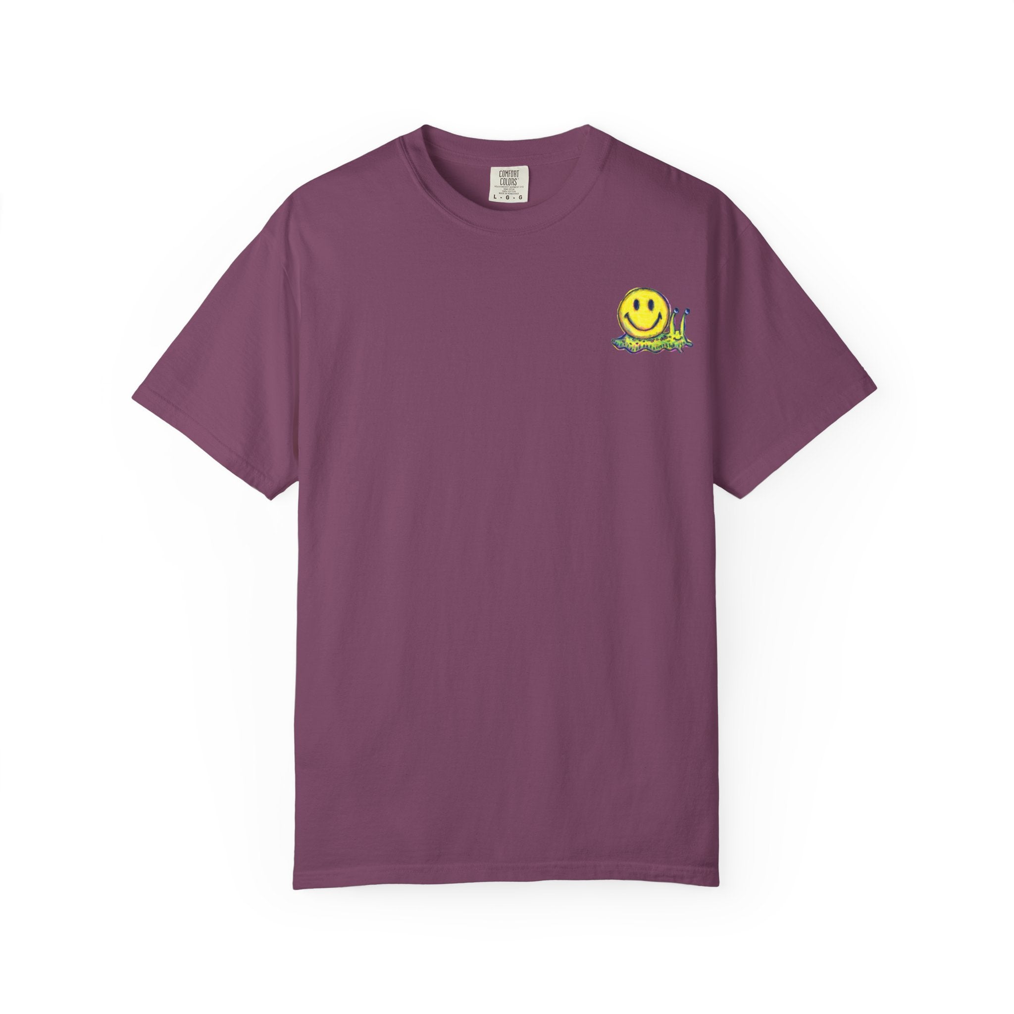Smiley Snail T-Shirt — Retro Cute Smiling Snail Graphic Tee