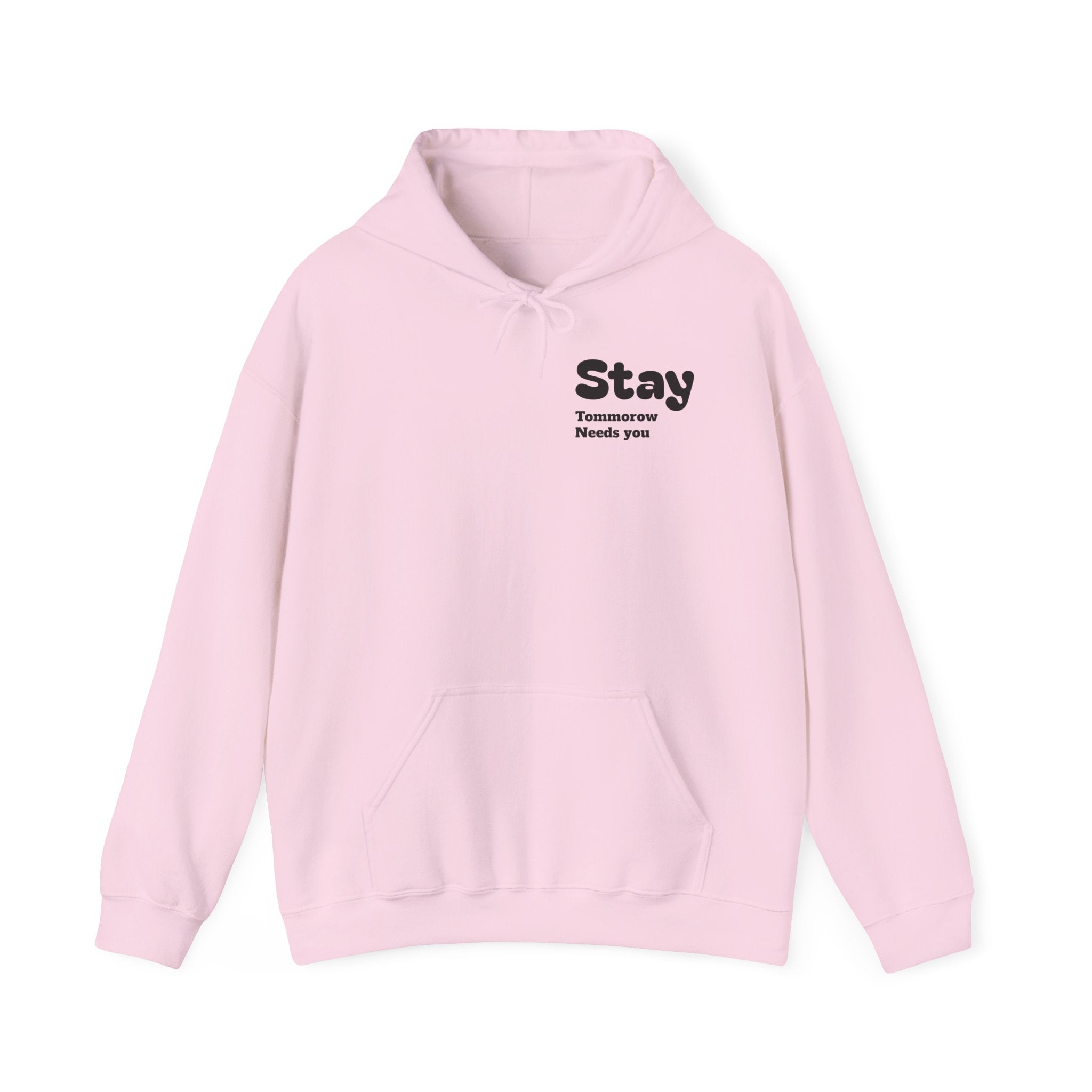 Hoodie — 'You're Enough' Minimal Mental Health Support Pullover