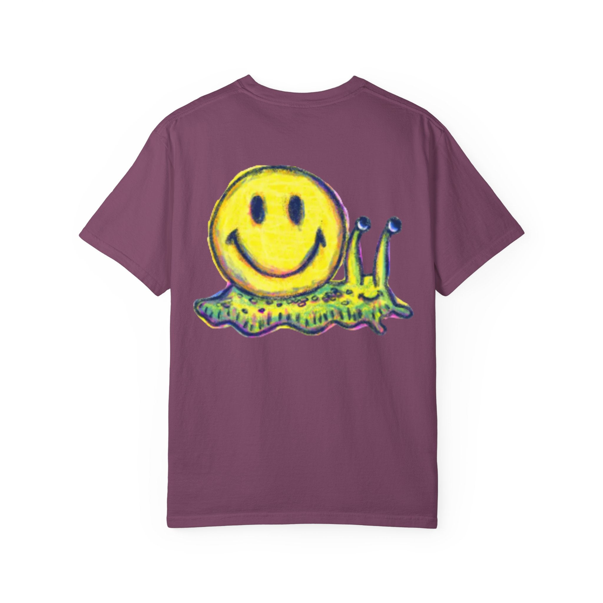 Smiley Snail T-Shirt — Retro Cute Smiling Snail Graphic Tee