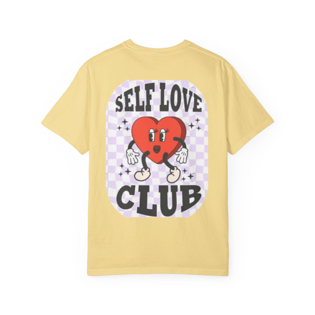 Self Love Club T-Shirt — Retro Heart Graphic Tee