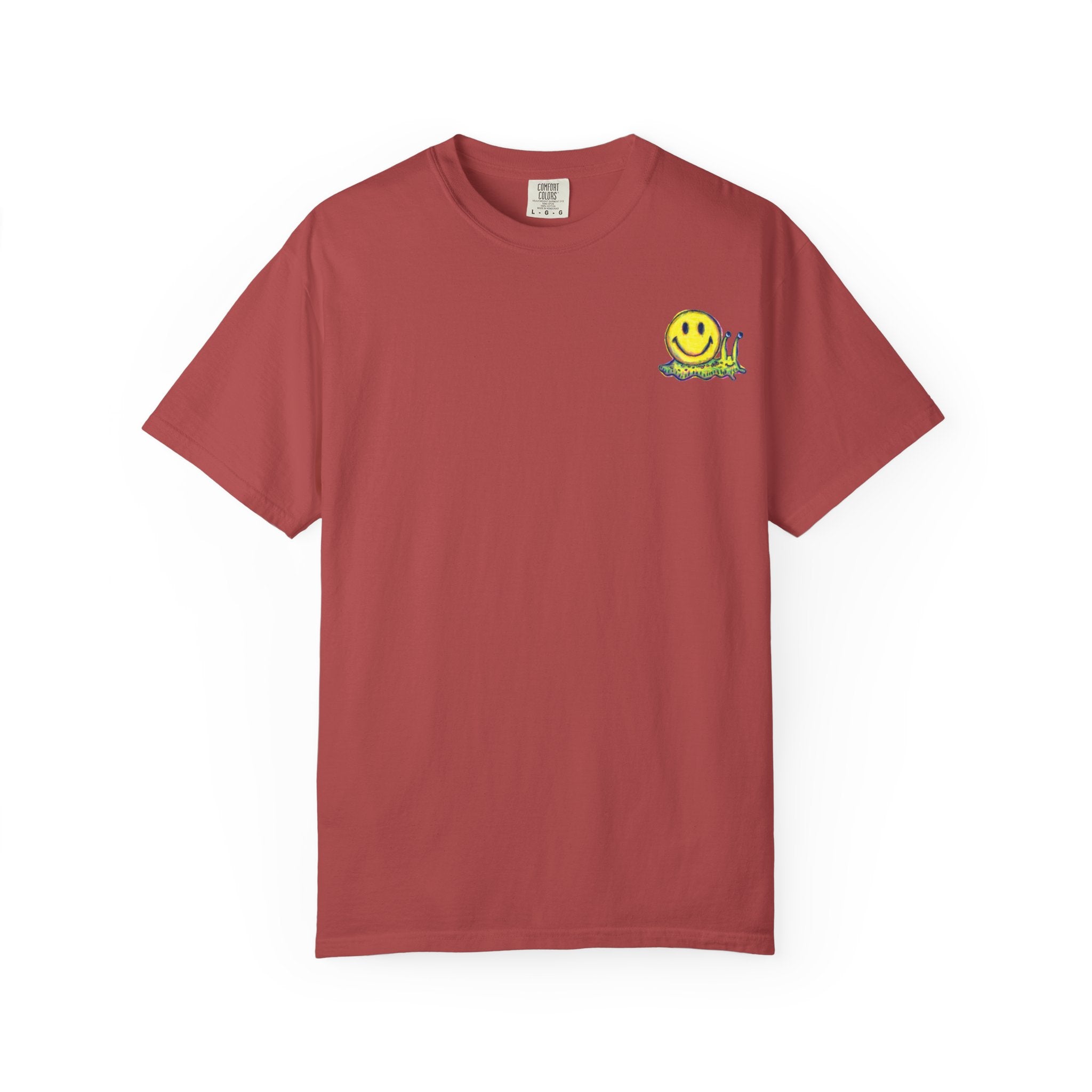 Smiley Snail T-Shirt — Retro Cute Smiling Snail Graphic Tee