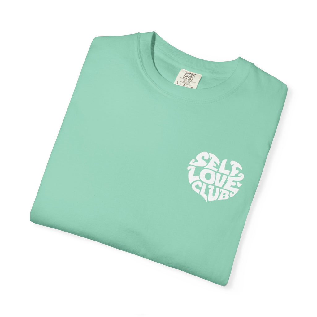 Self Love Club T-Shirt — Retro Heart Graphic Tee