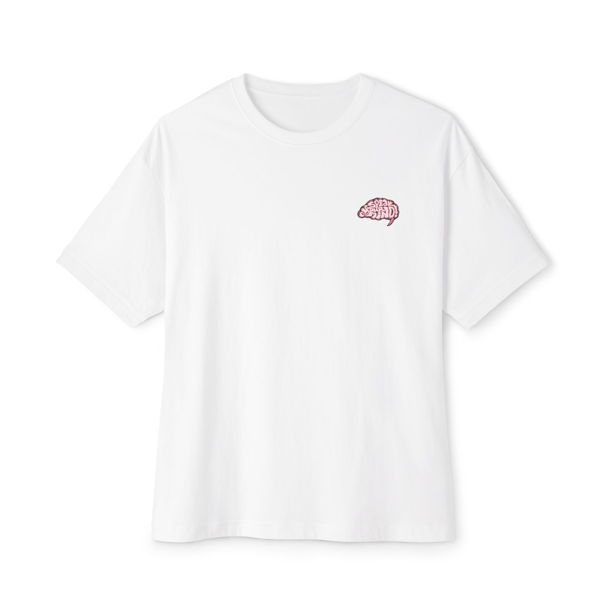 Speak Your Mind Tee — Graphic Oversized T‑Shirt