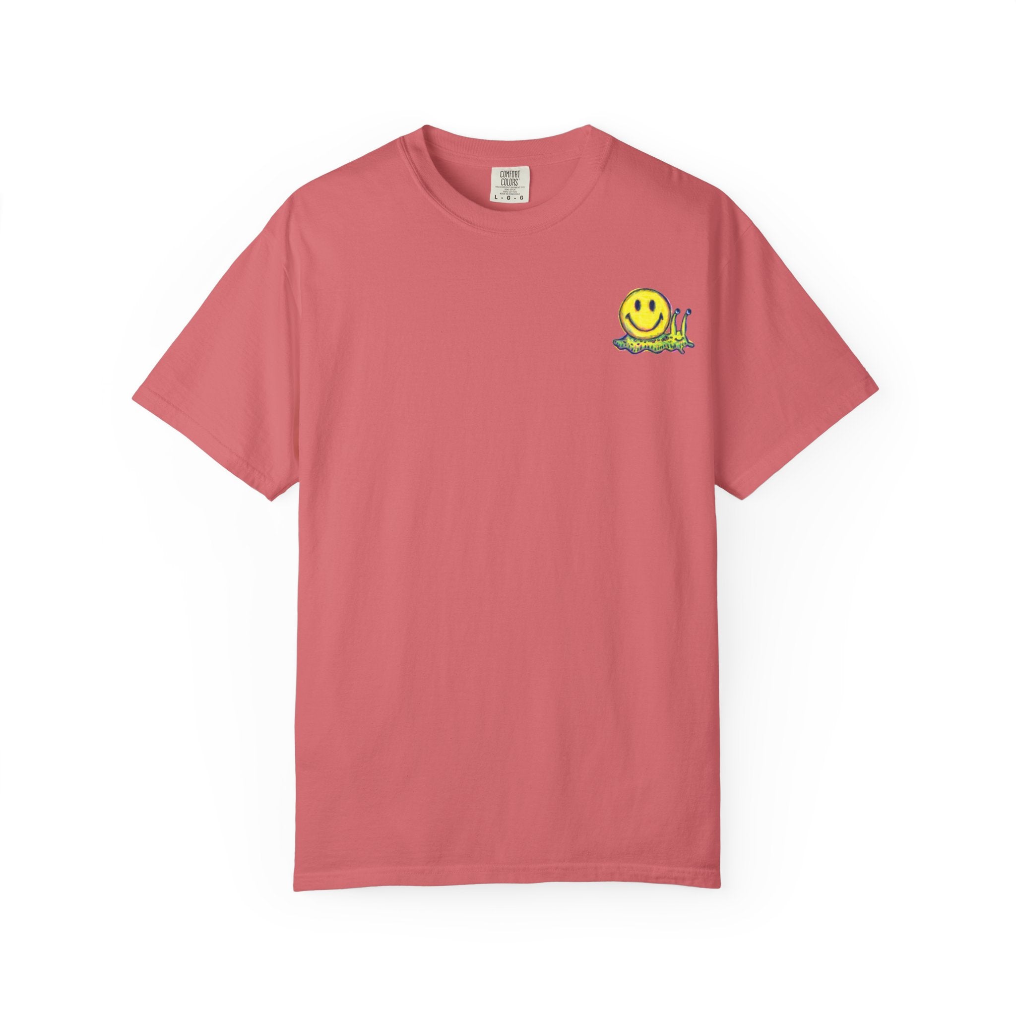 Smiley Snail T-Shirt — Retro Cute Smiling Snail Graphic Tee