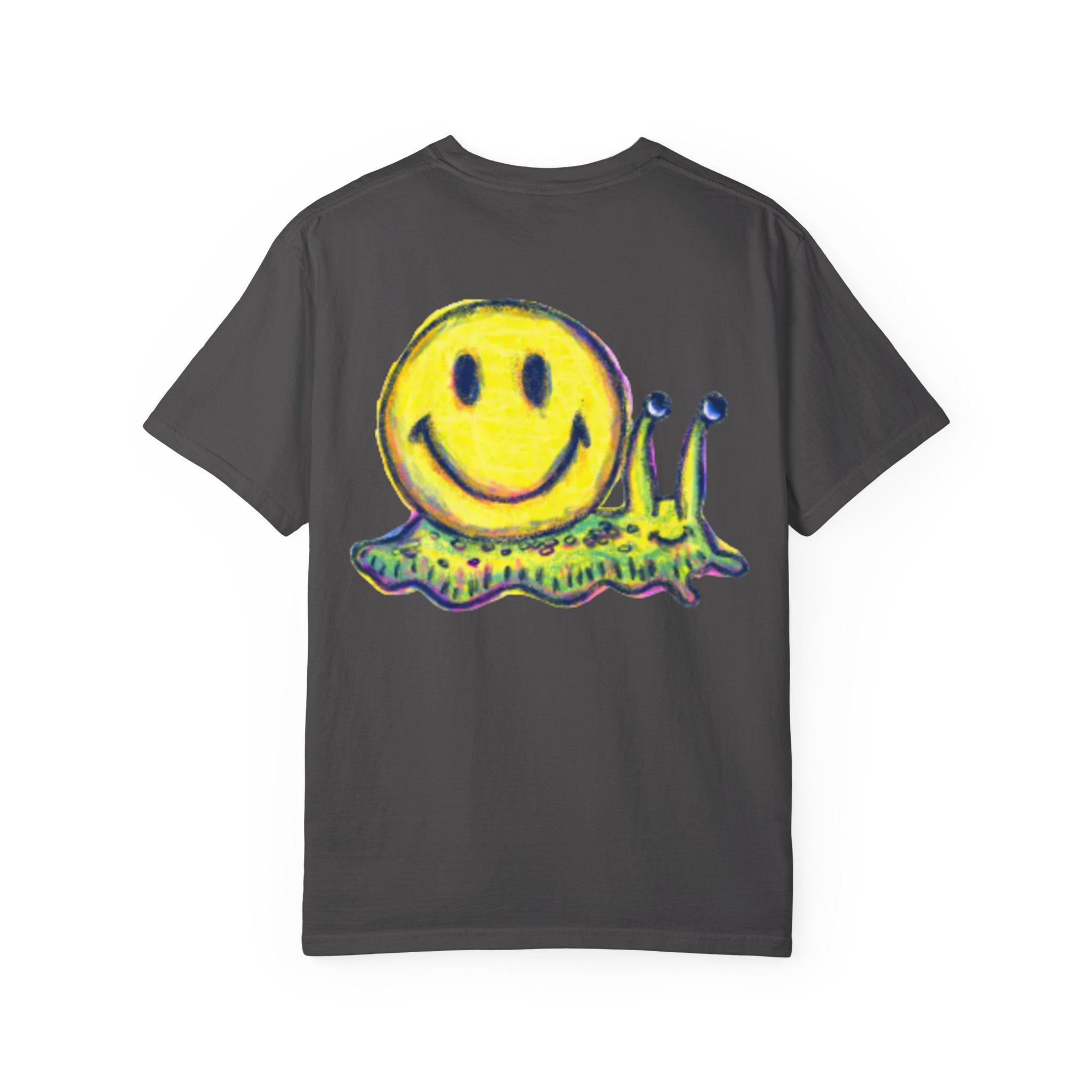Smiley Snail T-Shirt — Retro Cute Smiling Snail Graphic Tee