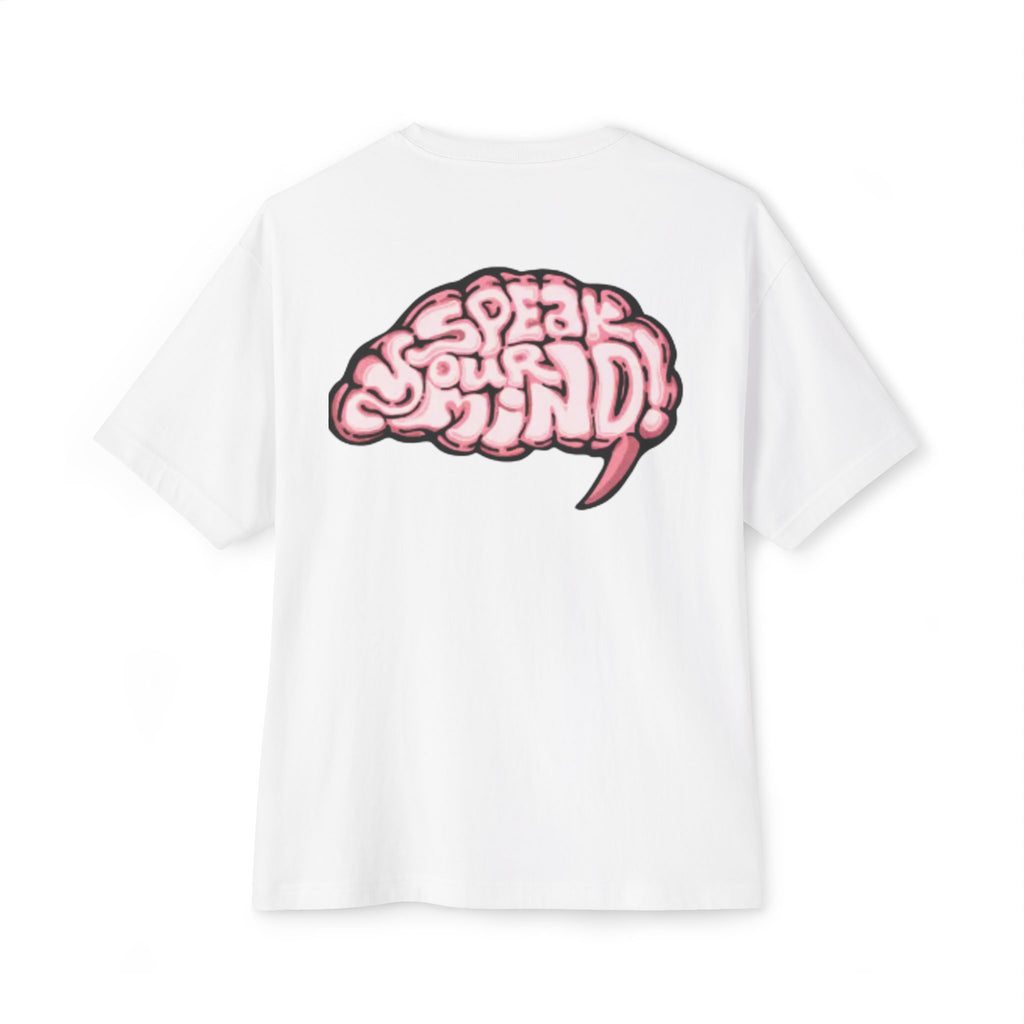 Speak Your Mind Tee — Graphic Oversized T‑Shirt