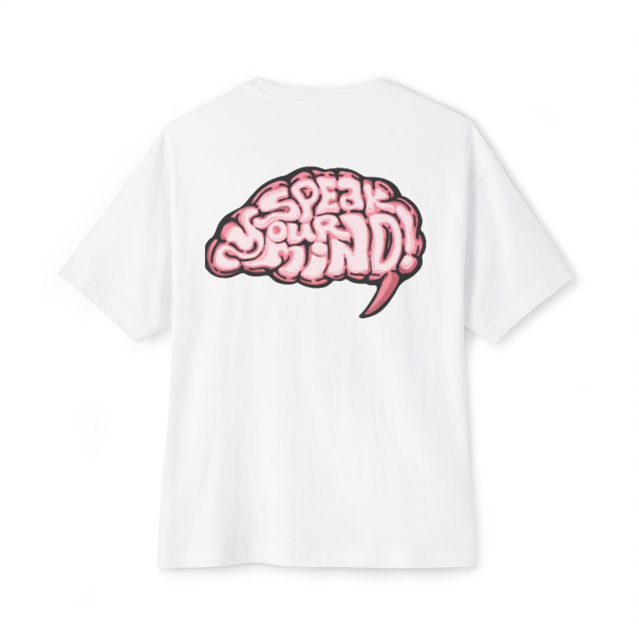 Speak Your Mind Tee — Graphic Oversized T‑Shirt