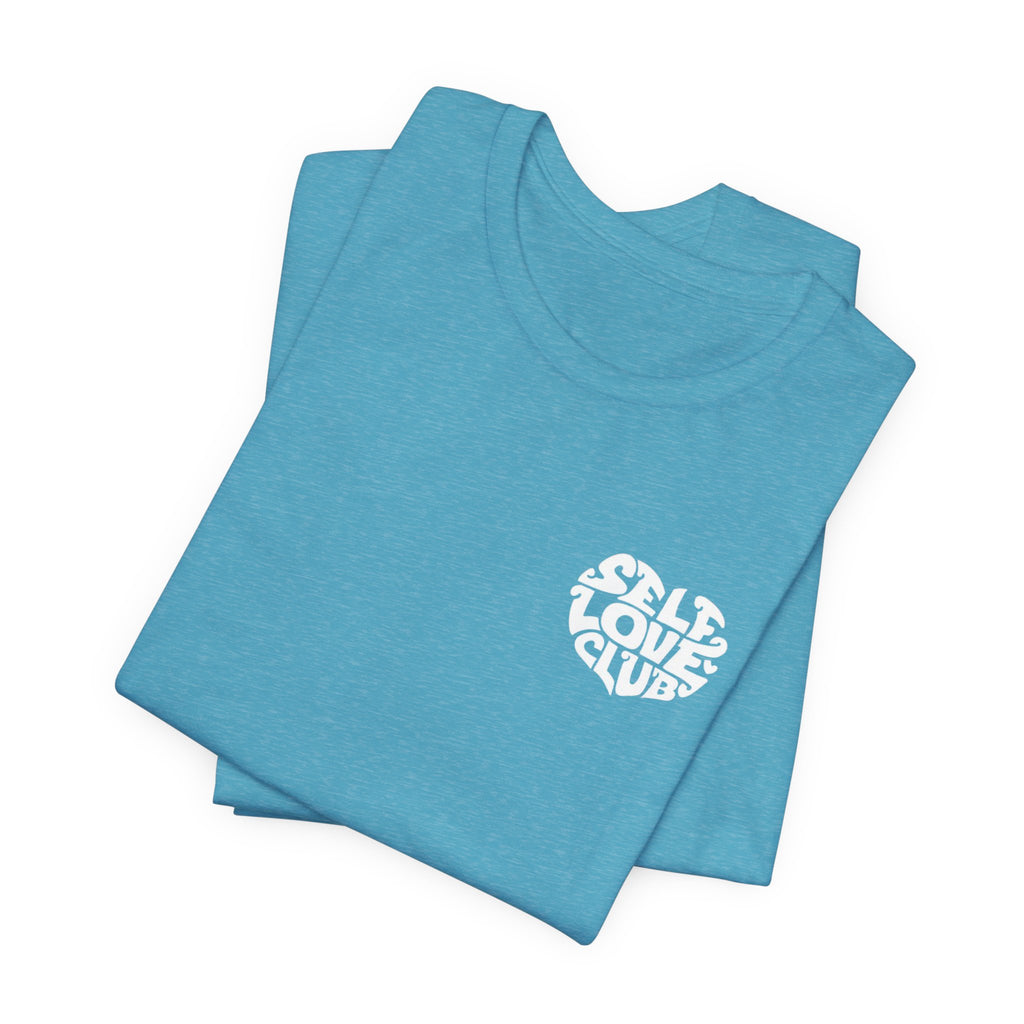 Self Love Club T-Shirt — Retro Heart Graphic Tee