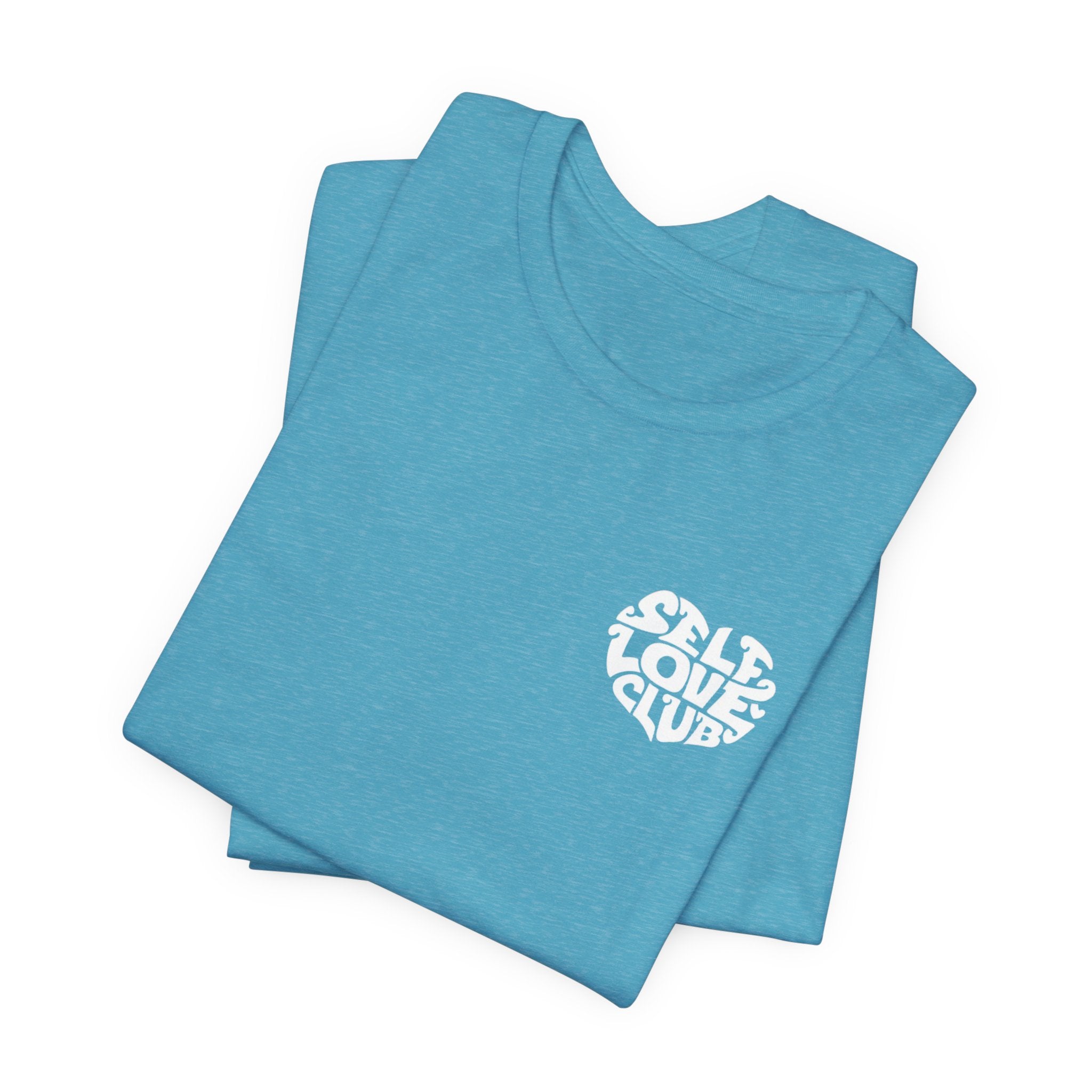 Self Love Club T-Shirt — Retro Heart Graphic Tee