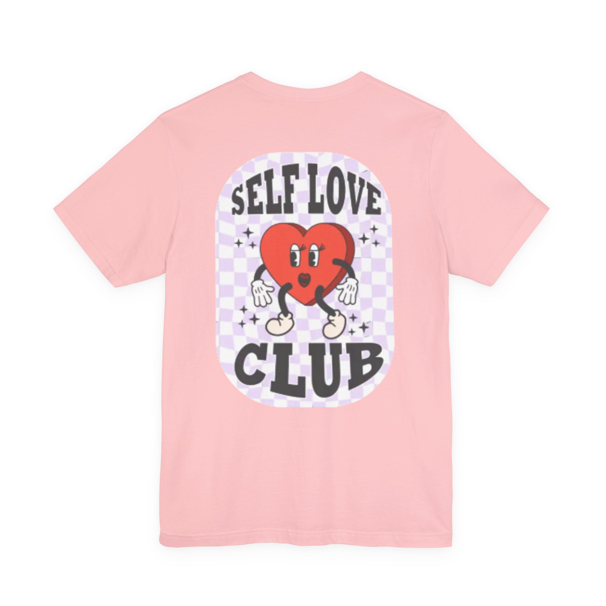 Self Love Club T-Shirt — Retro Heart Graphic Tee