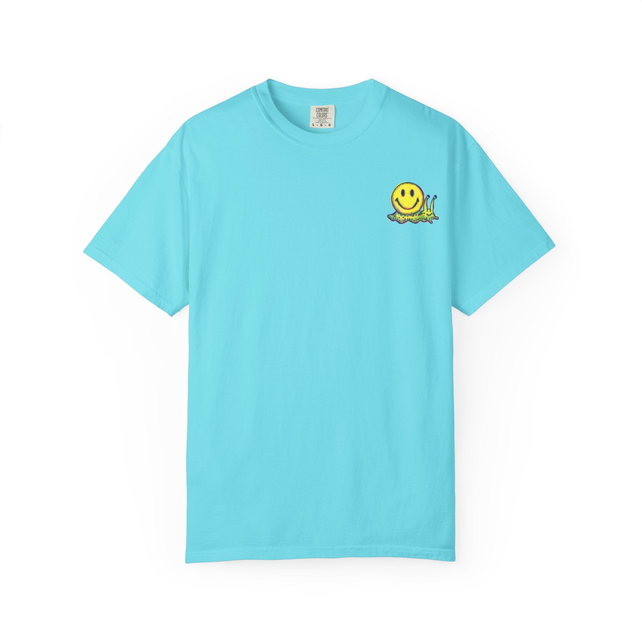 Smiley Snail T-Shirt — Retro Cute Smiling Snail Graphic Tee