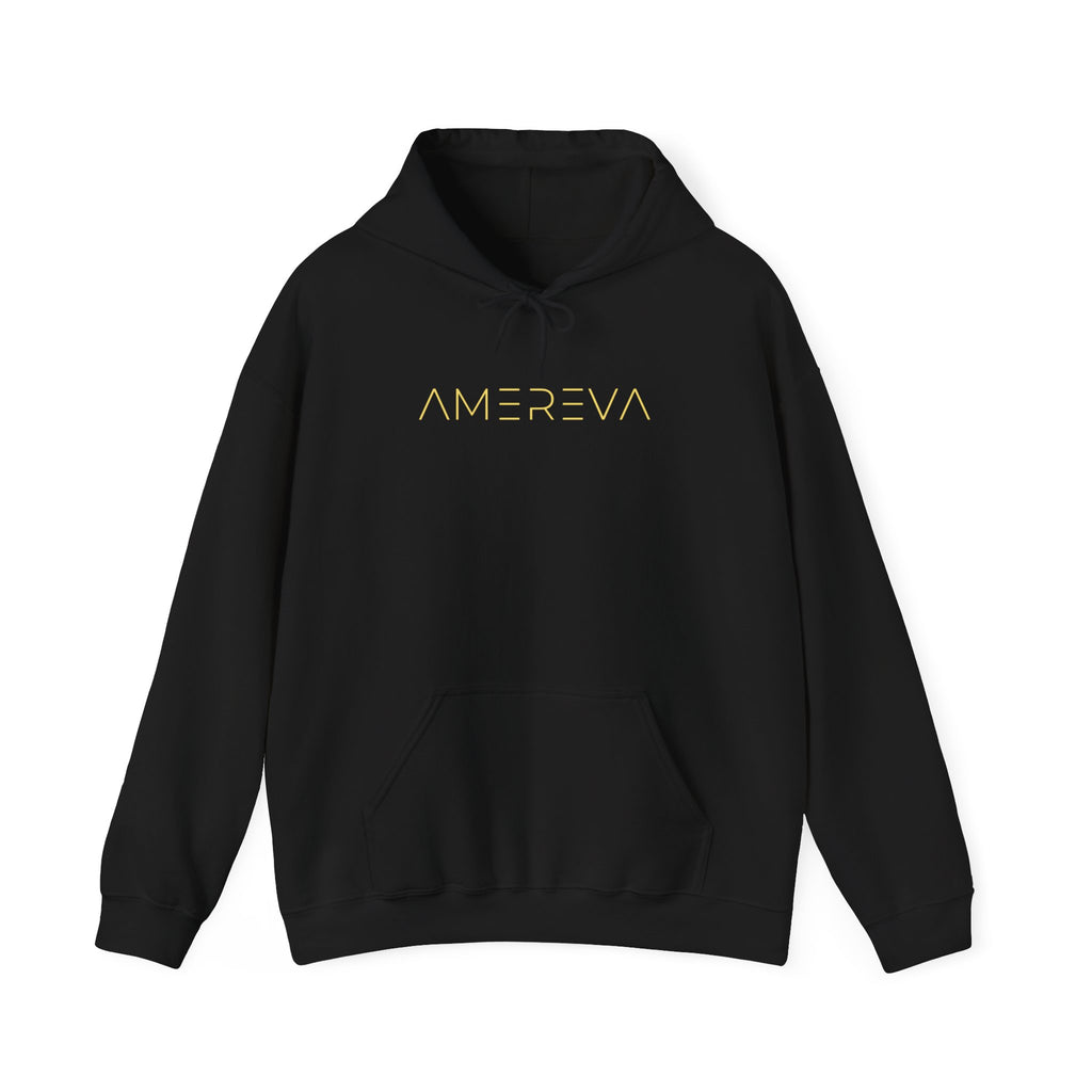 'Amereva' Minimalist White Hoodie