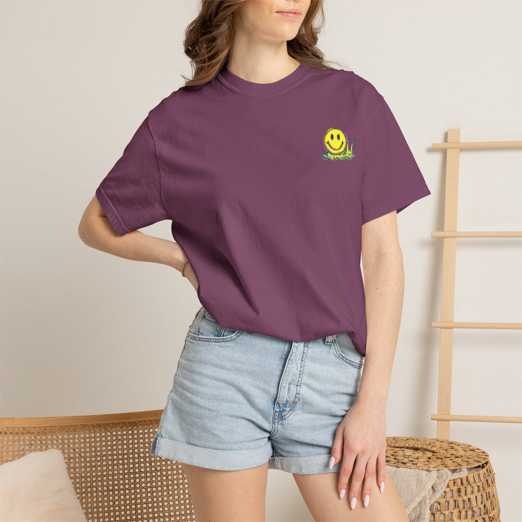 Smiley Snail T-Shirt — Retro Cute Smiling Snail Graphic Tee