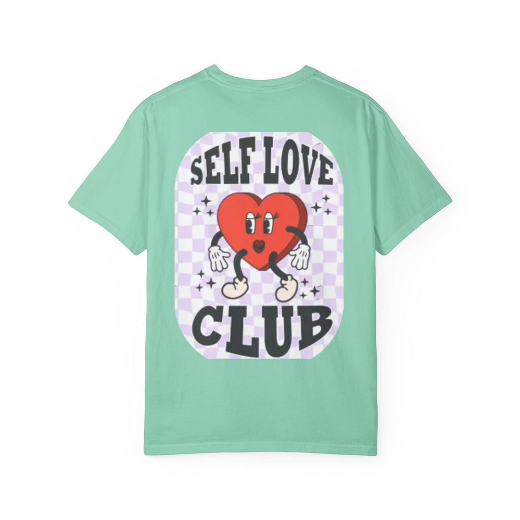 Self Love Club T-Shirt — Retro Heart Graphic Tee