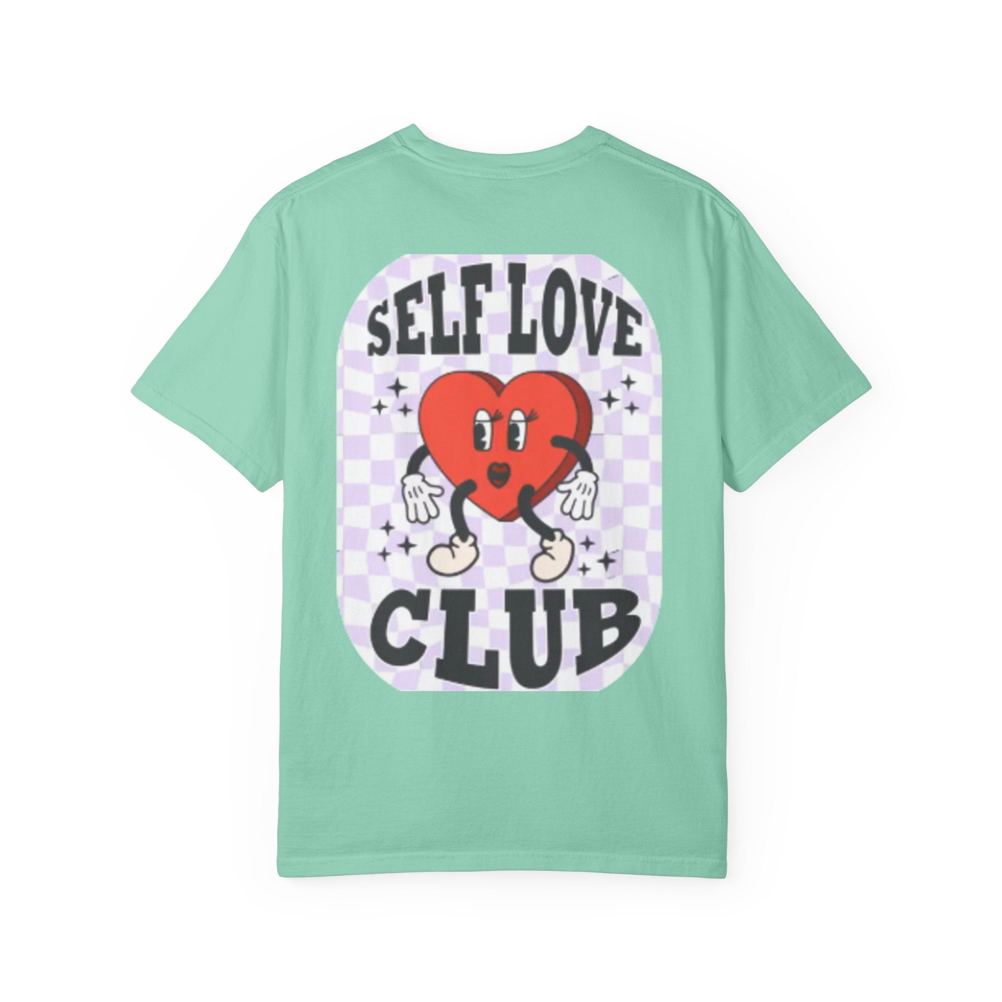 Self Love Club T-Shirt — Retro Heart Graphic Tee