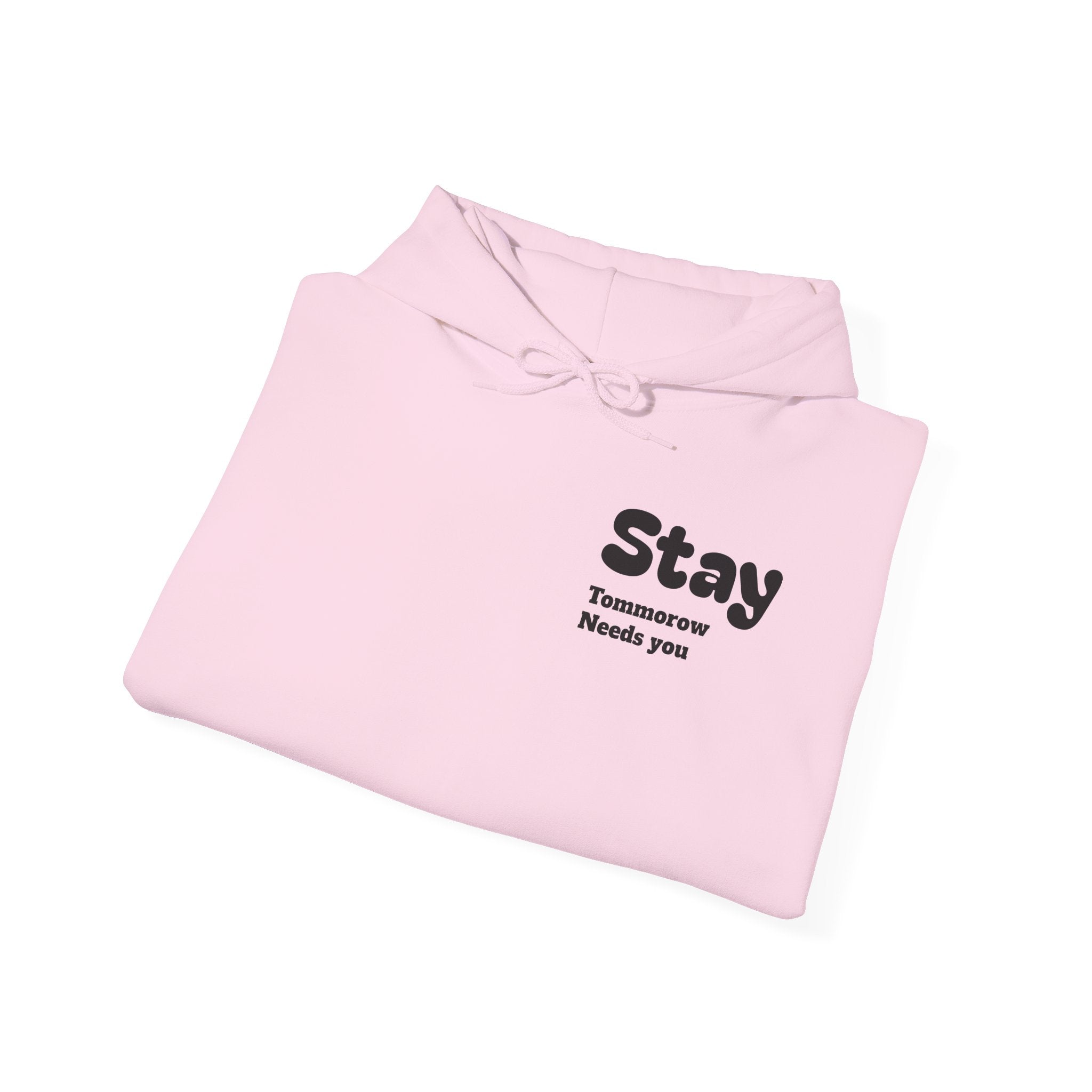 Hoodie — 'You're Enough' Minimal Mental Health Support Pullover