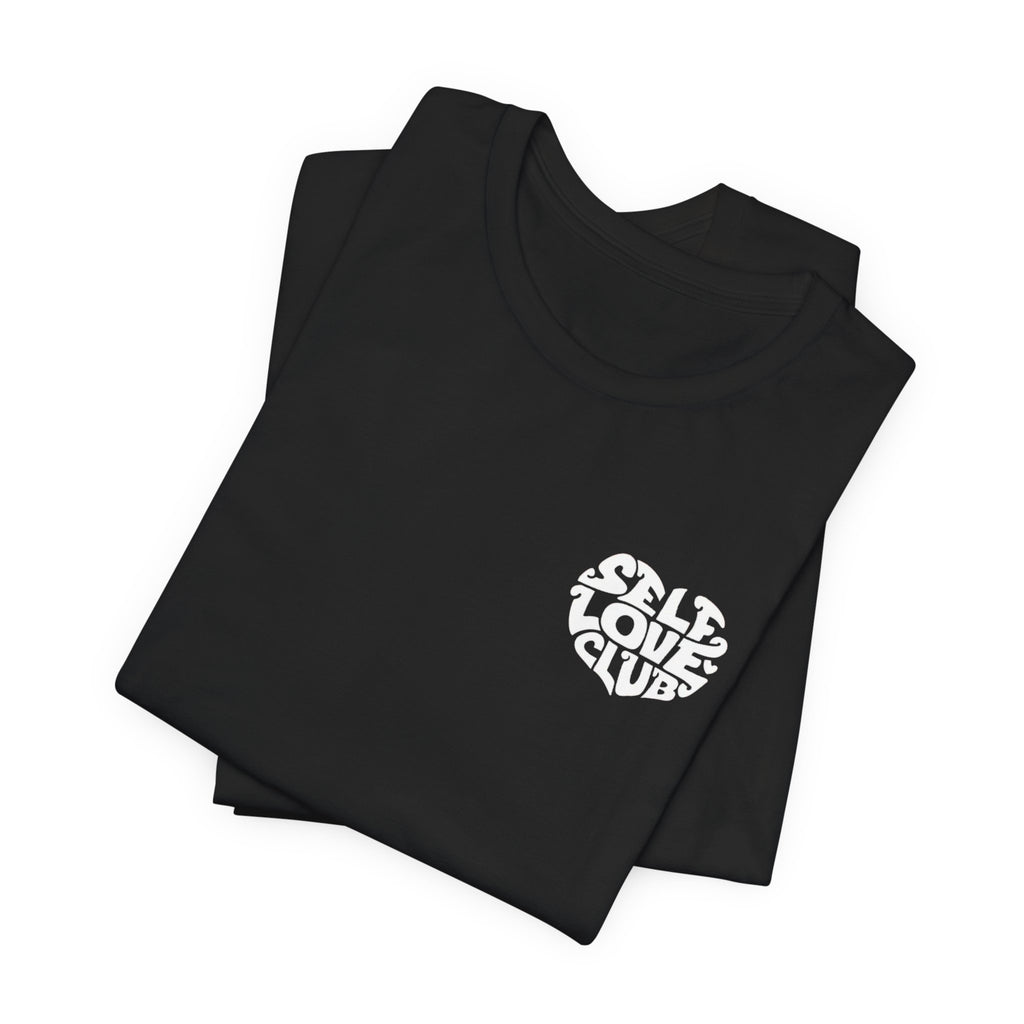 Self Love Club T-Shirt — Retro Heart Graphic Tee