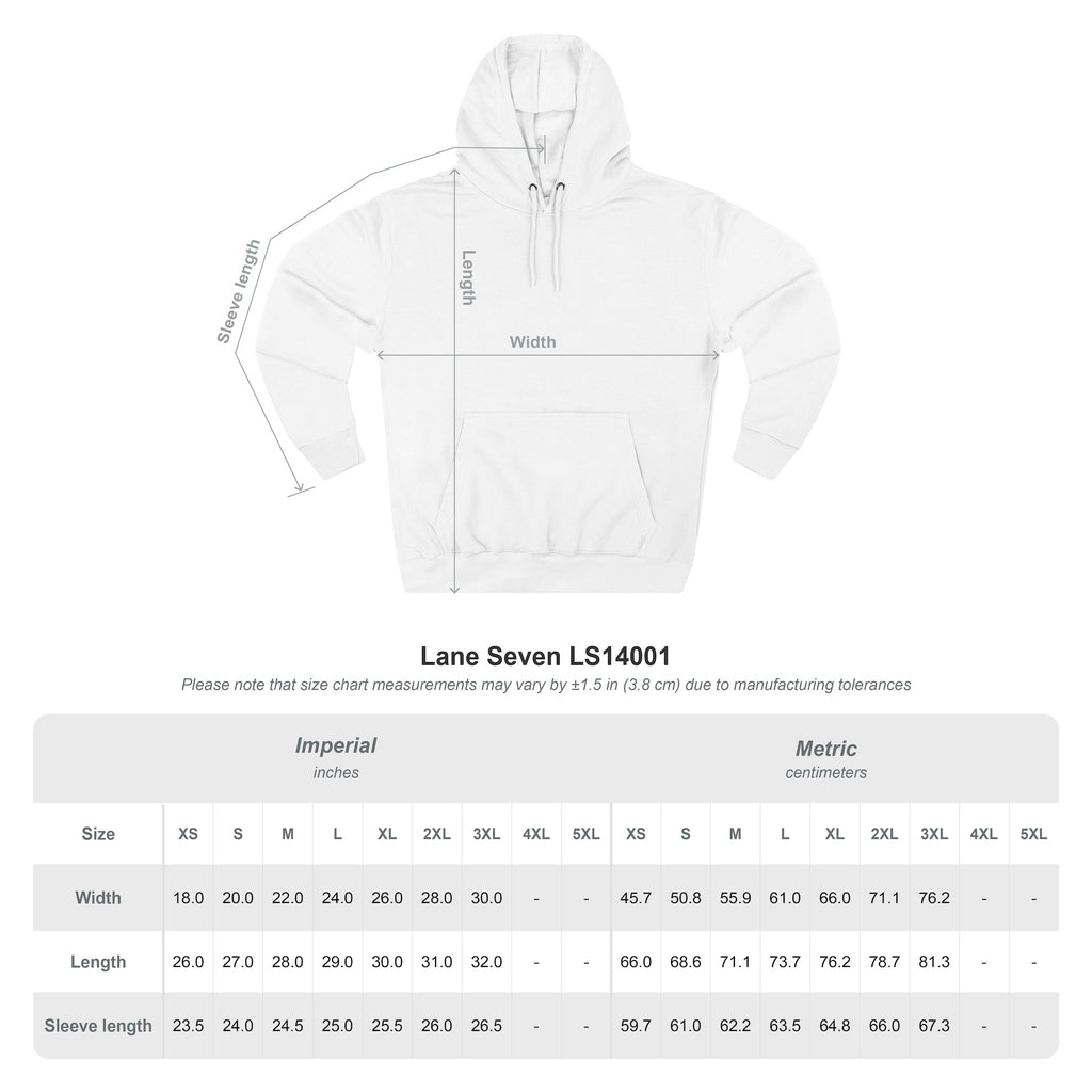 Minimalist 'Amereva' Logo Hoodie - White Fleece Pullover