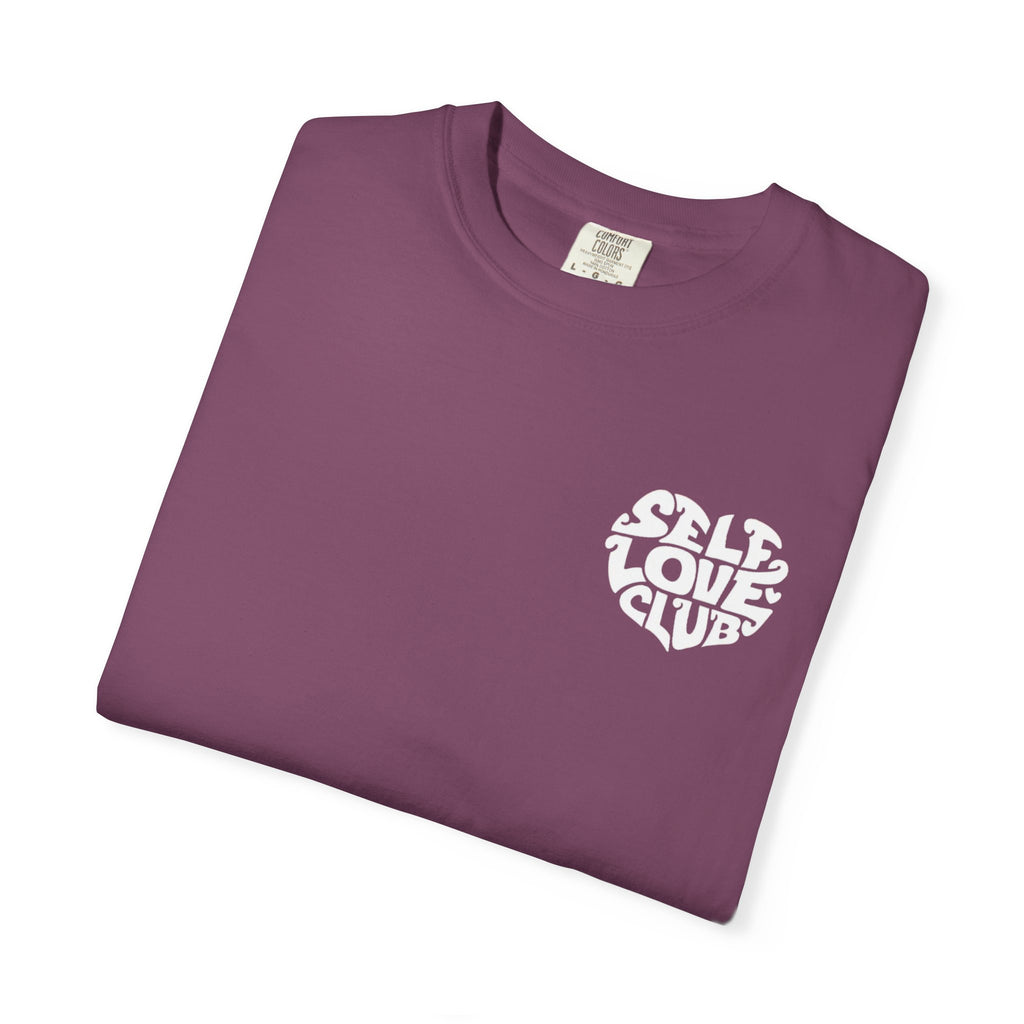 Self Love Club T-Shirt — Retro Heart Graphic Tee
