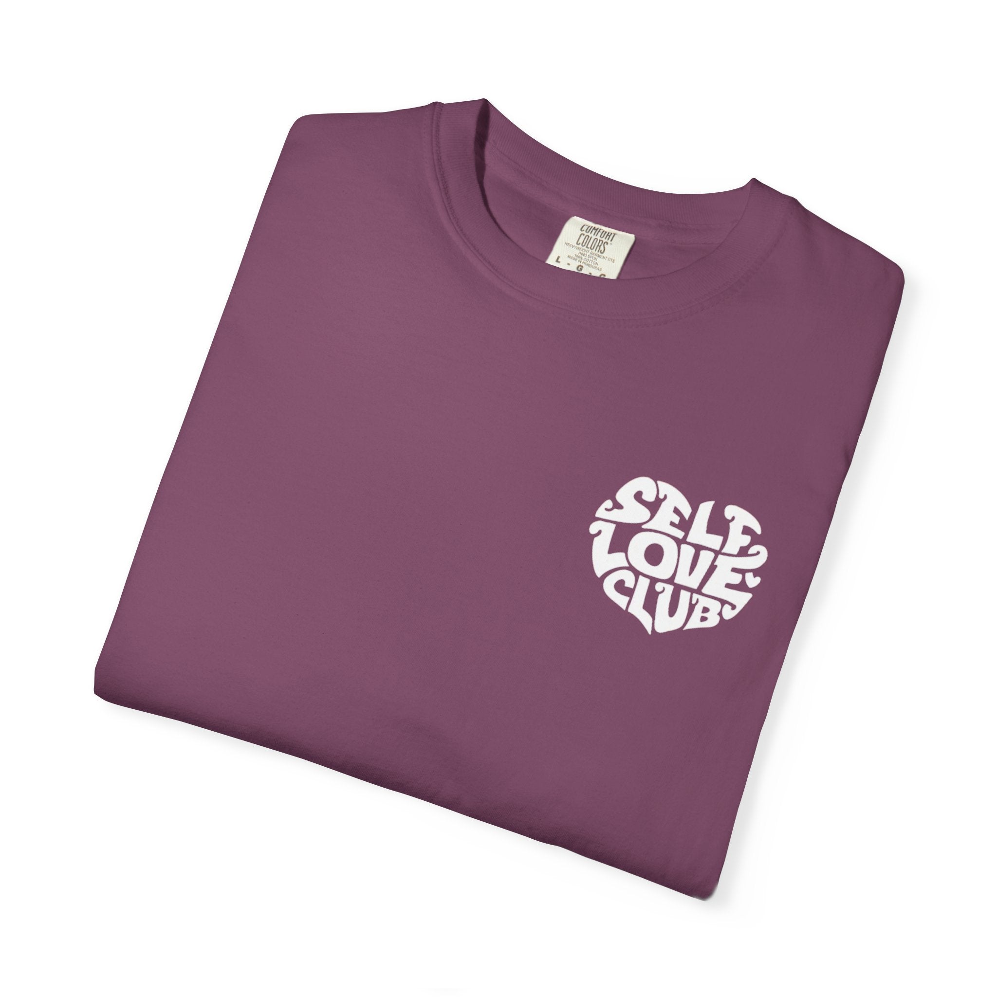 Self Love Club T-Shirt — Retro Heart Graphic Tee