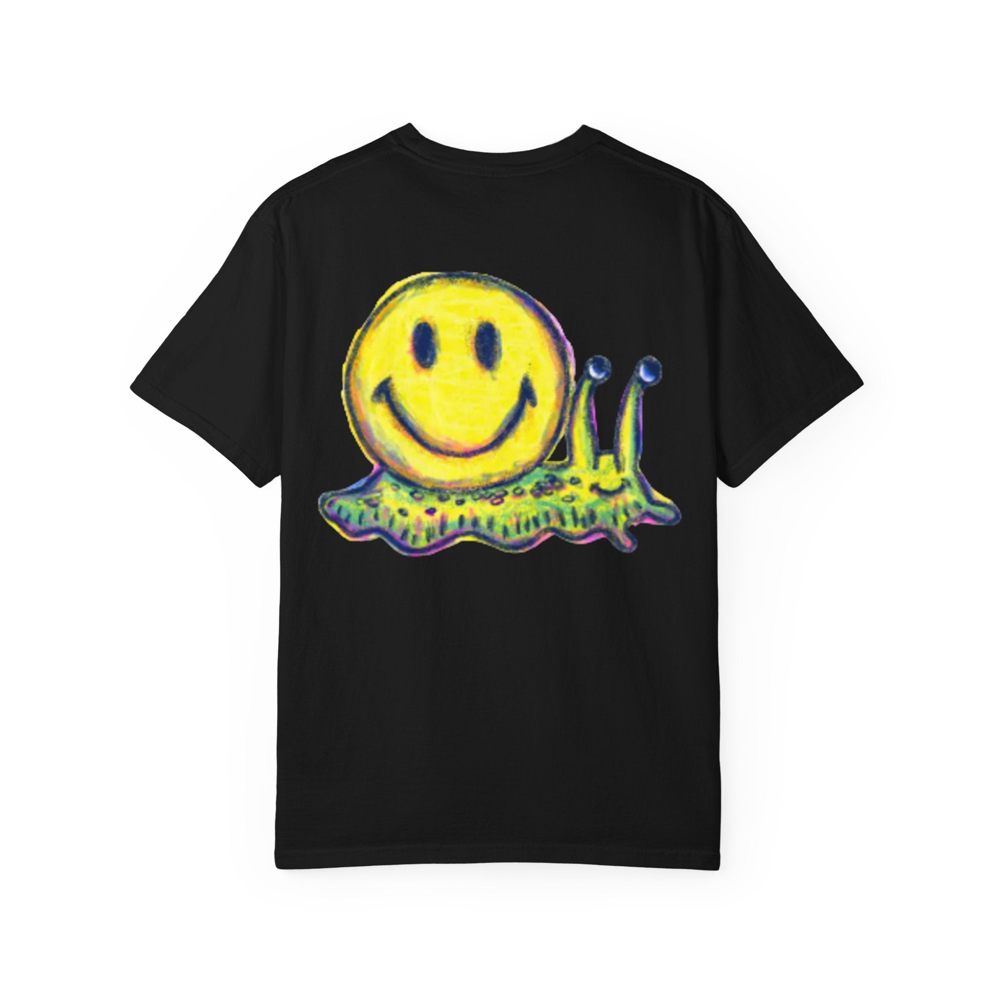 Smiley Snail T-Shirt — Retro Cute Smiling Snail Graphic Tee