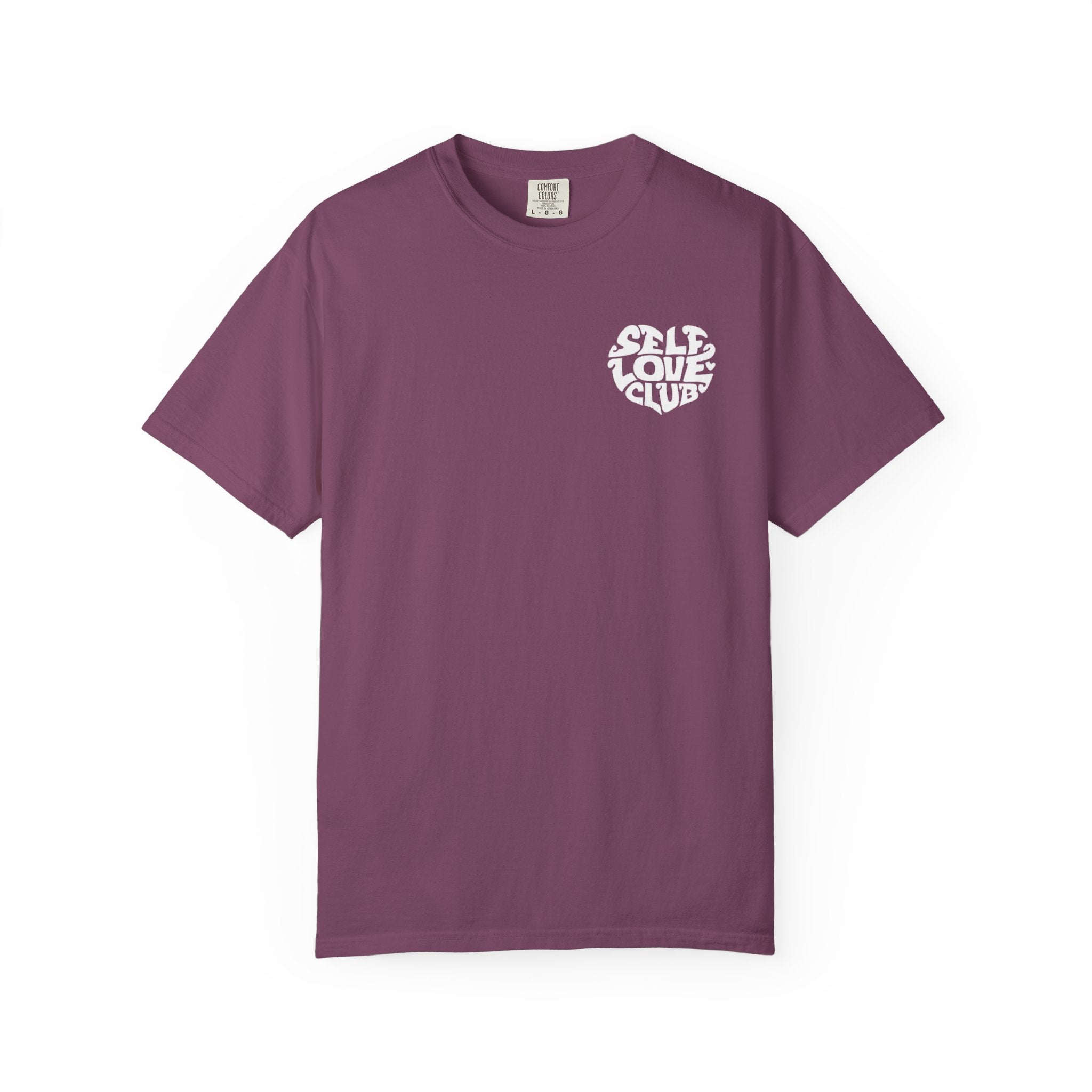 Self Love Club T-Shirt — Retro Heart Graphic Tee