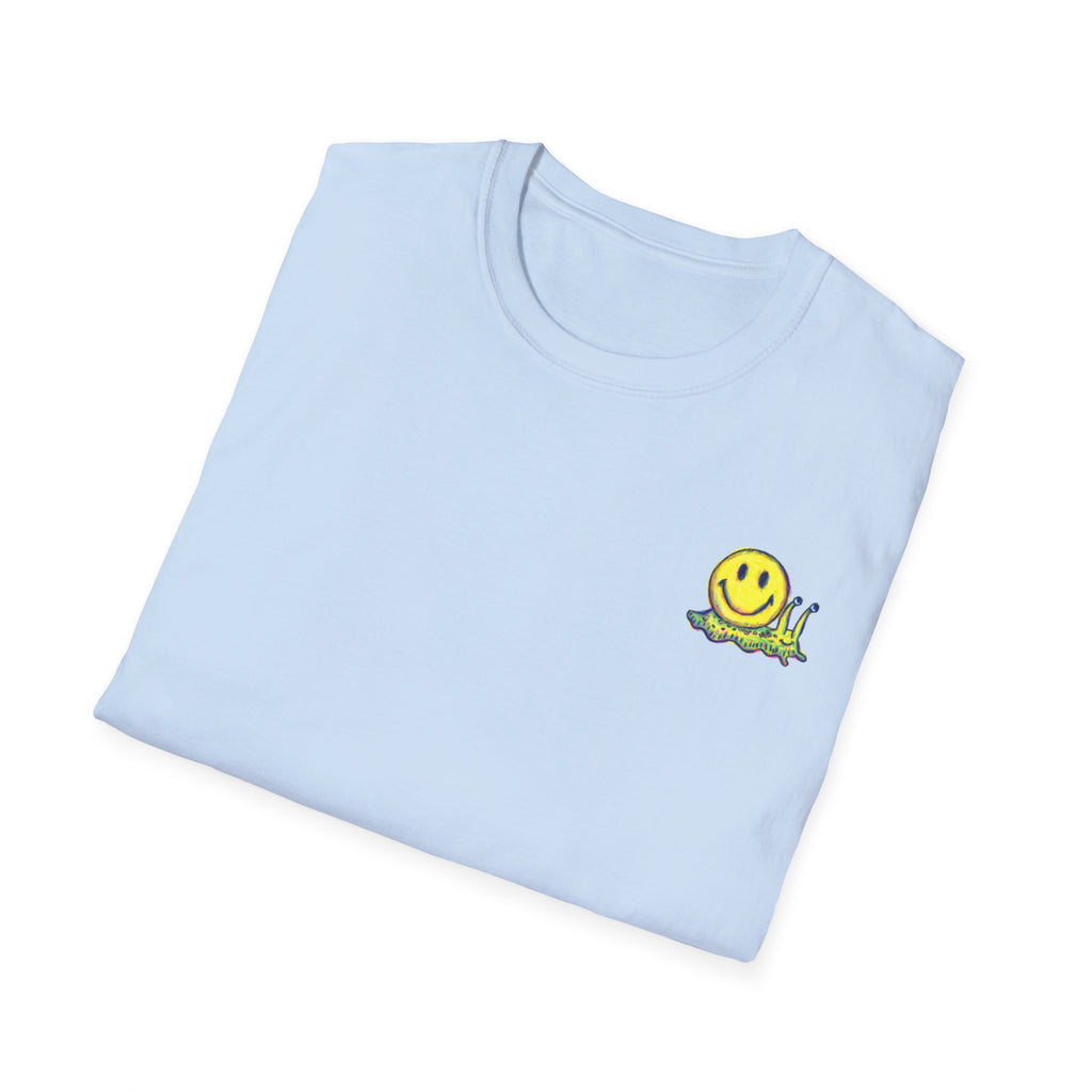 Smiley Snail T-Shirt — Retro Cute Smiling Snail Graphic Tee