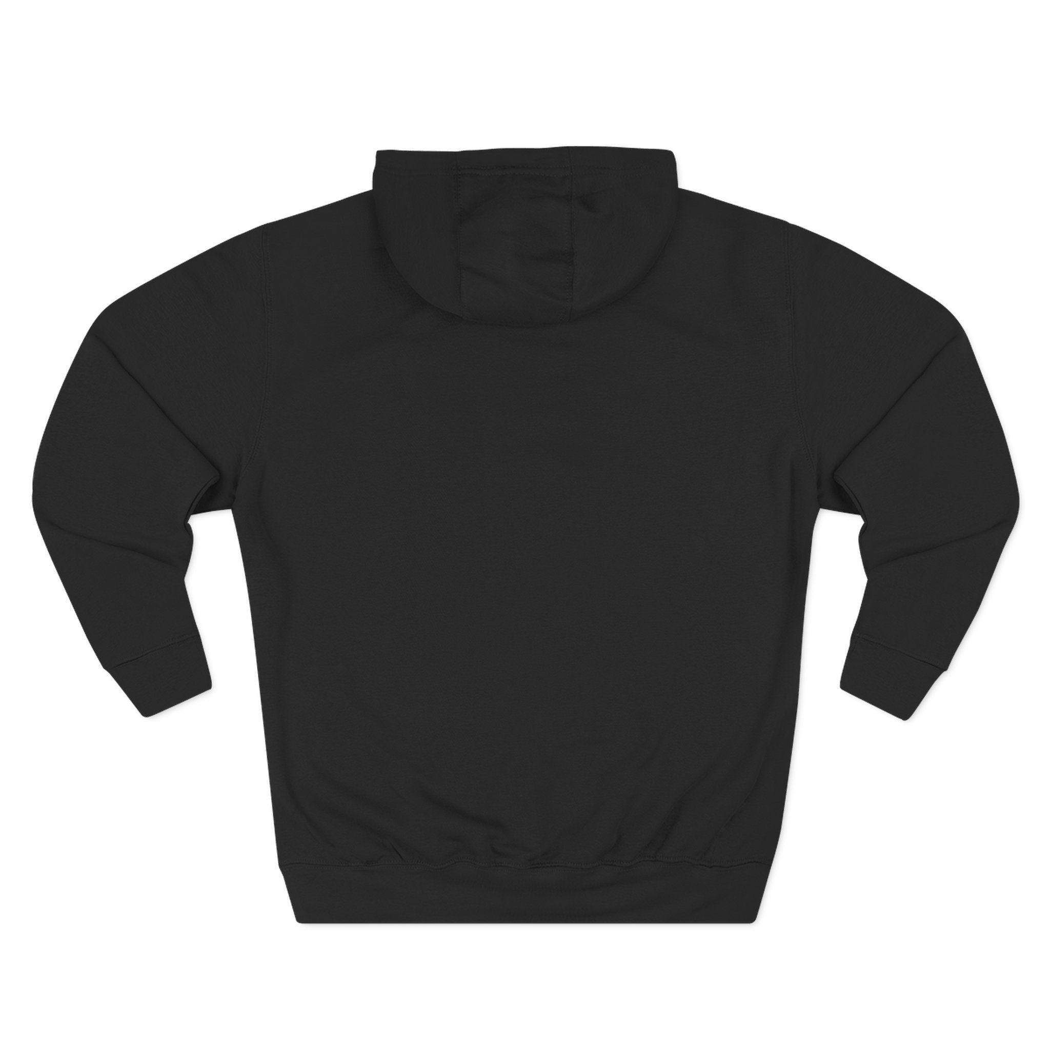 Minimalist 'Amereva' Logo Hoodie - White Fleece Pullover