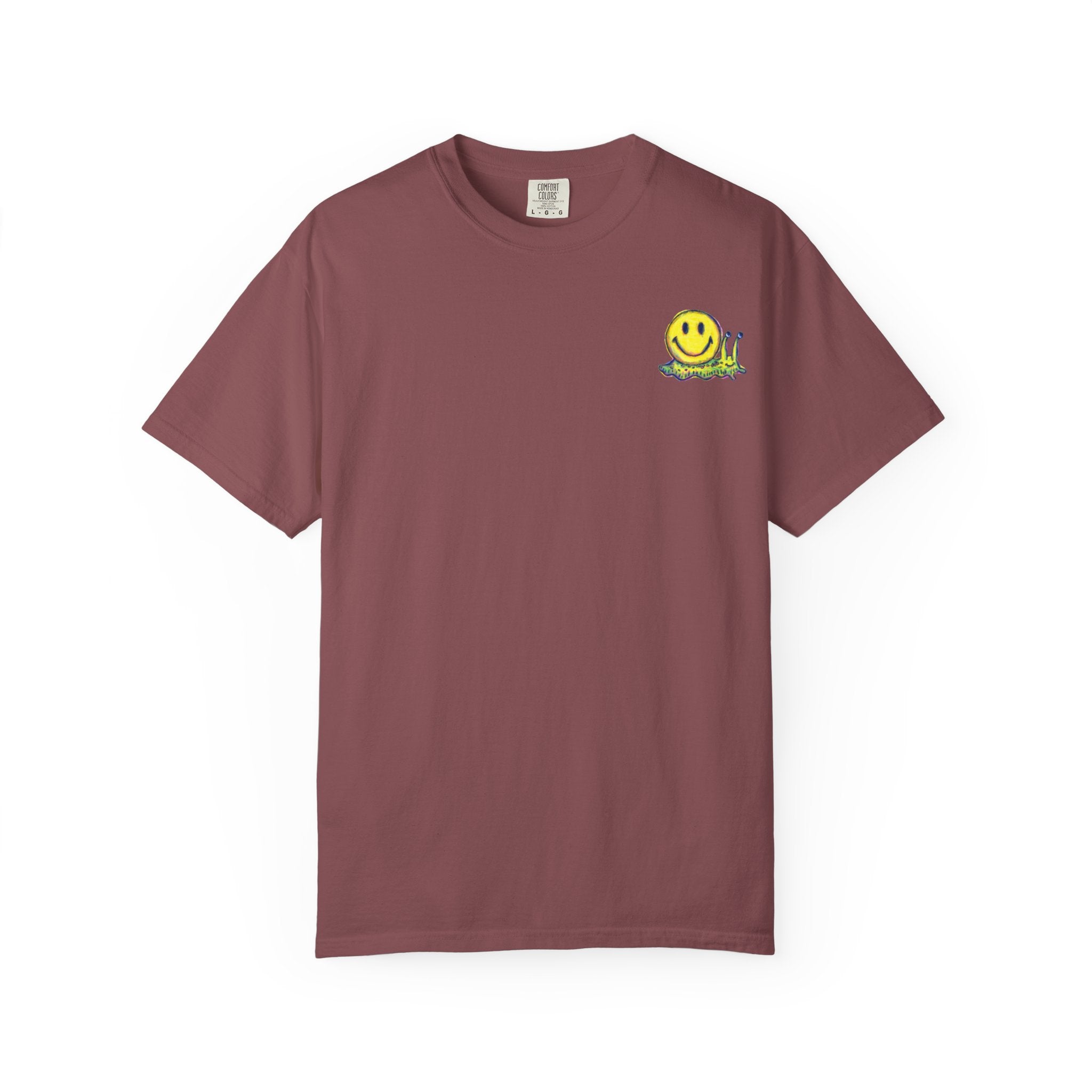 Smiley Snail T-Shirt — Retro Cute Smiling Snail Graphic Tee