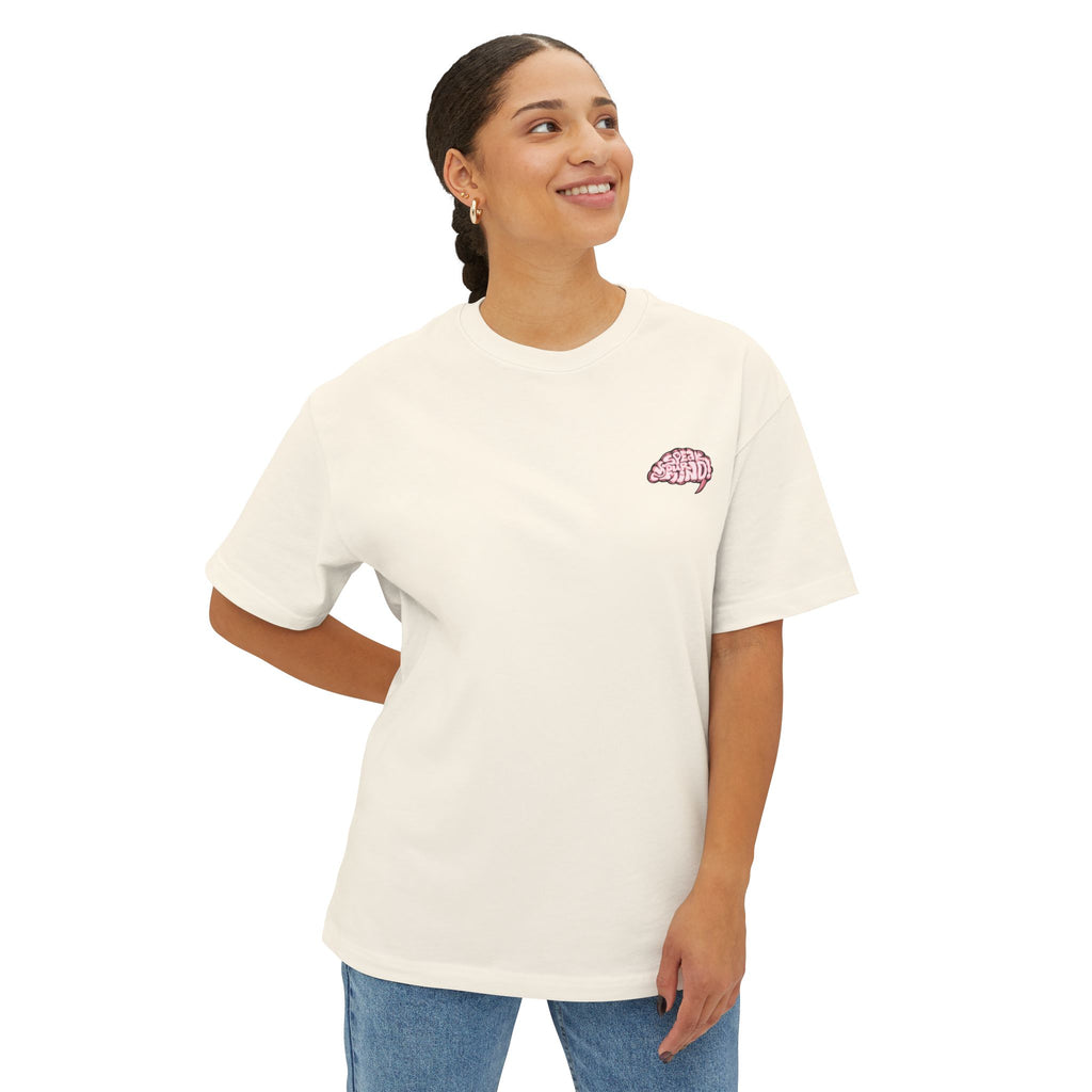 Speak Your Mind Tee — Graphic Oversized T‑Shirt