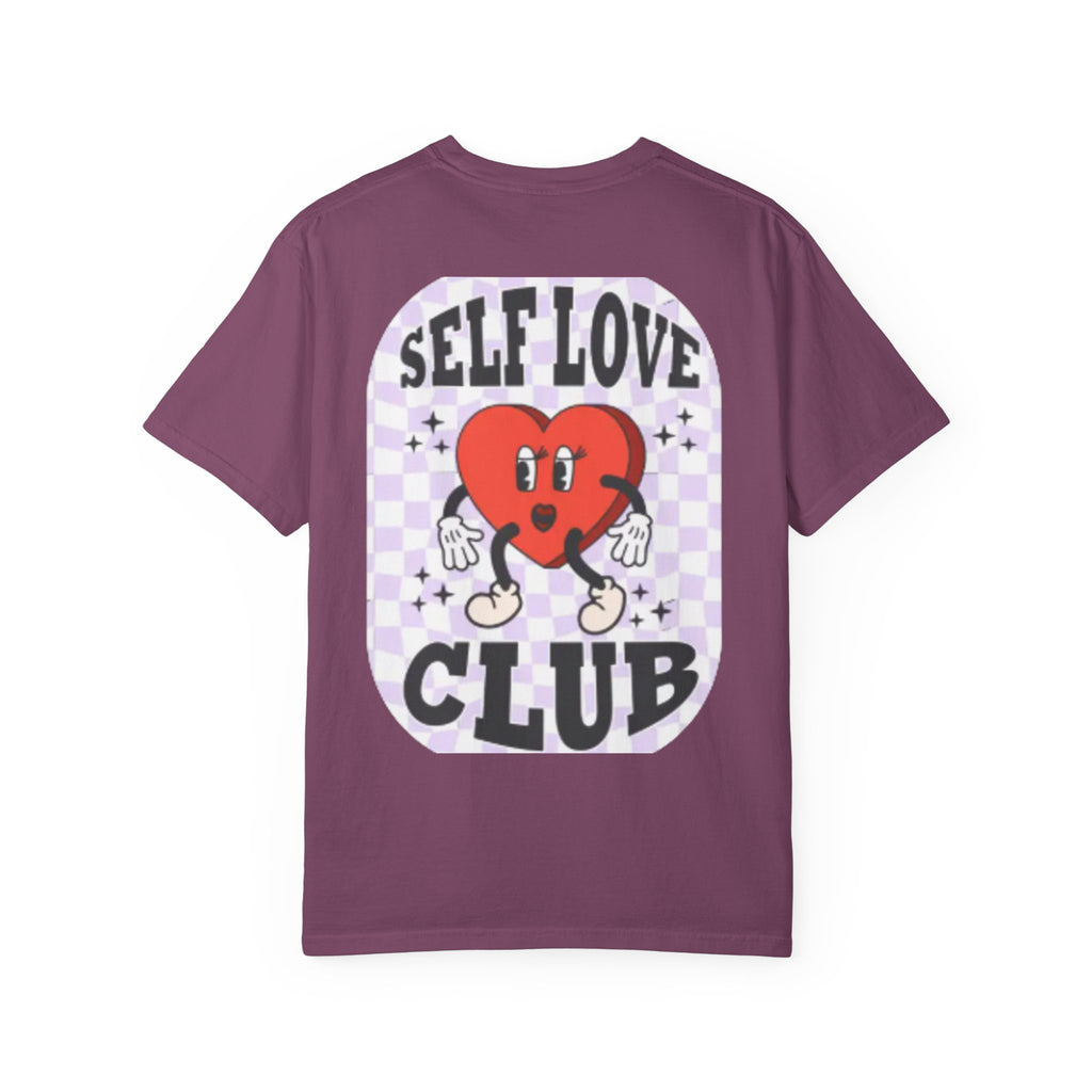 Self Love Club T-Shirt — Retro Heart Graphic Tee