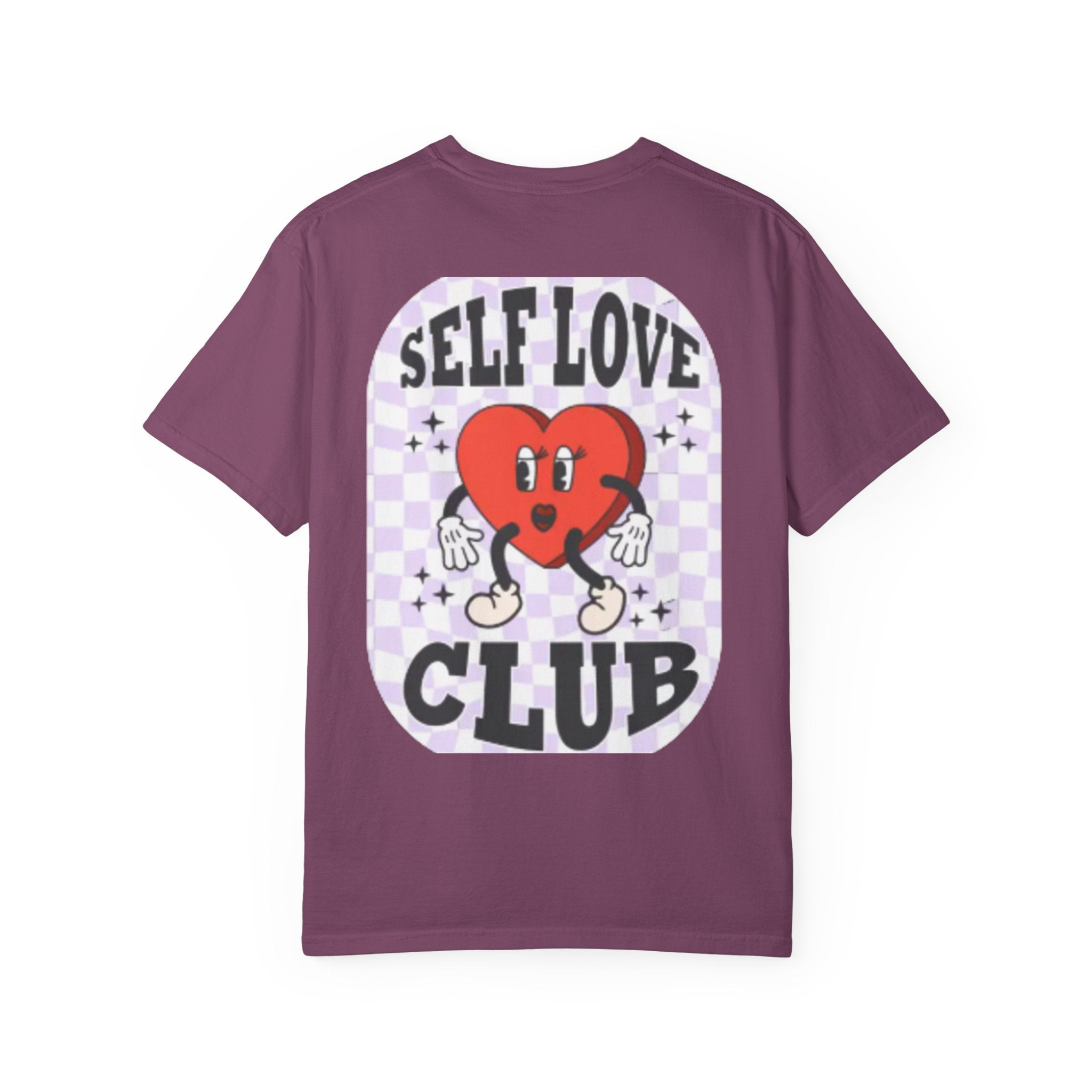 Self Love Club T-Shirt — Retro Heart Graphic Tee