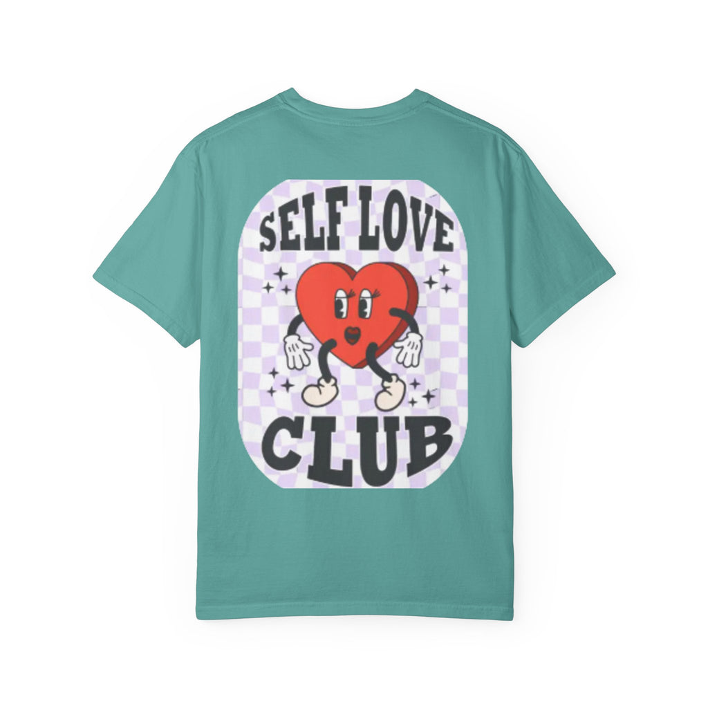 Self Love Club T-Shirt — Retro Heart Graphic Tee
