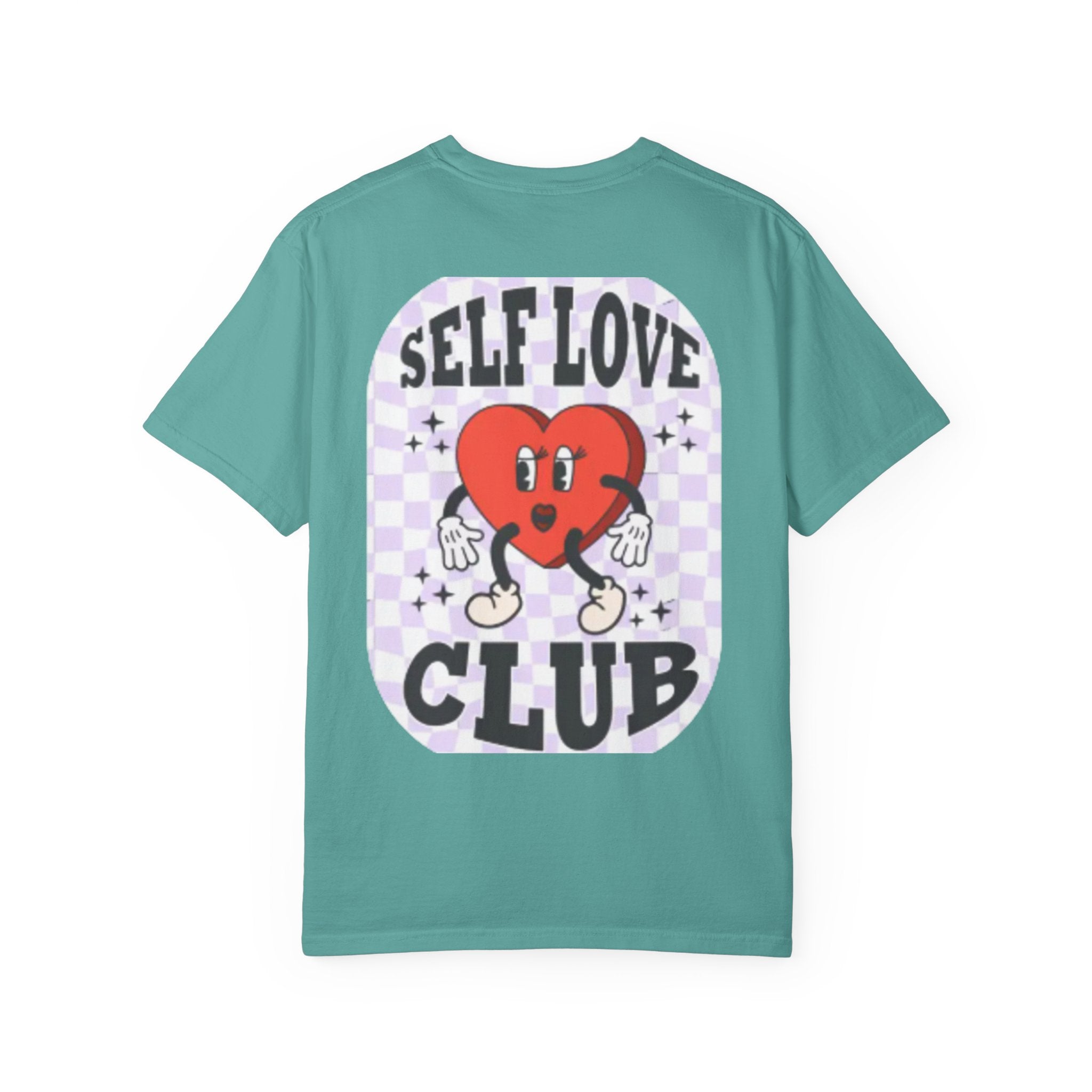Self Love Club T-Shirt — Retro Heart Graphic Tee