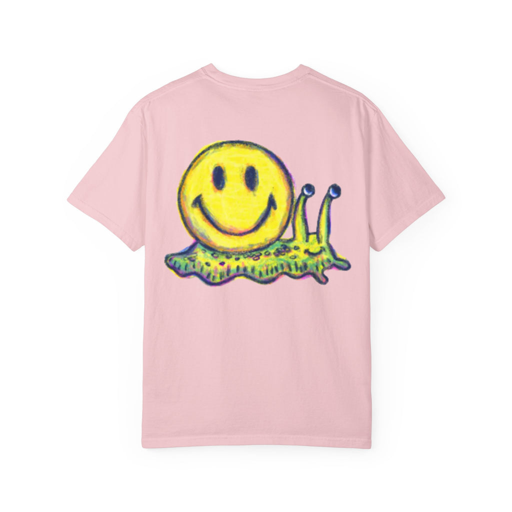 Smiley Snail T-Shirt — Retro Cute Smiling Snail Graphic Tee