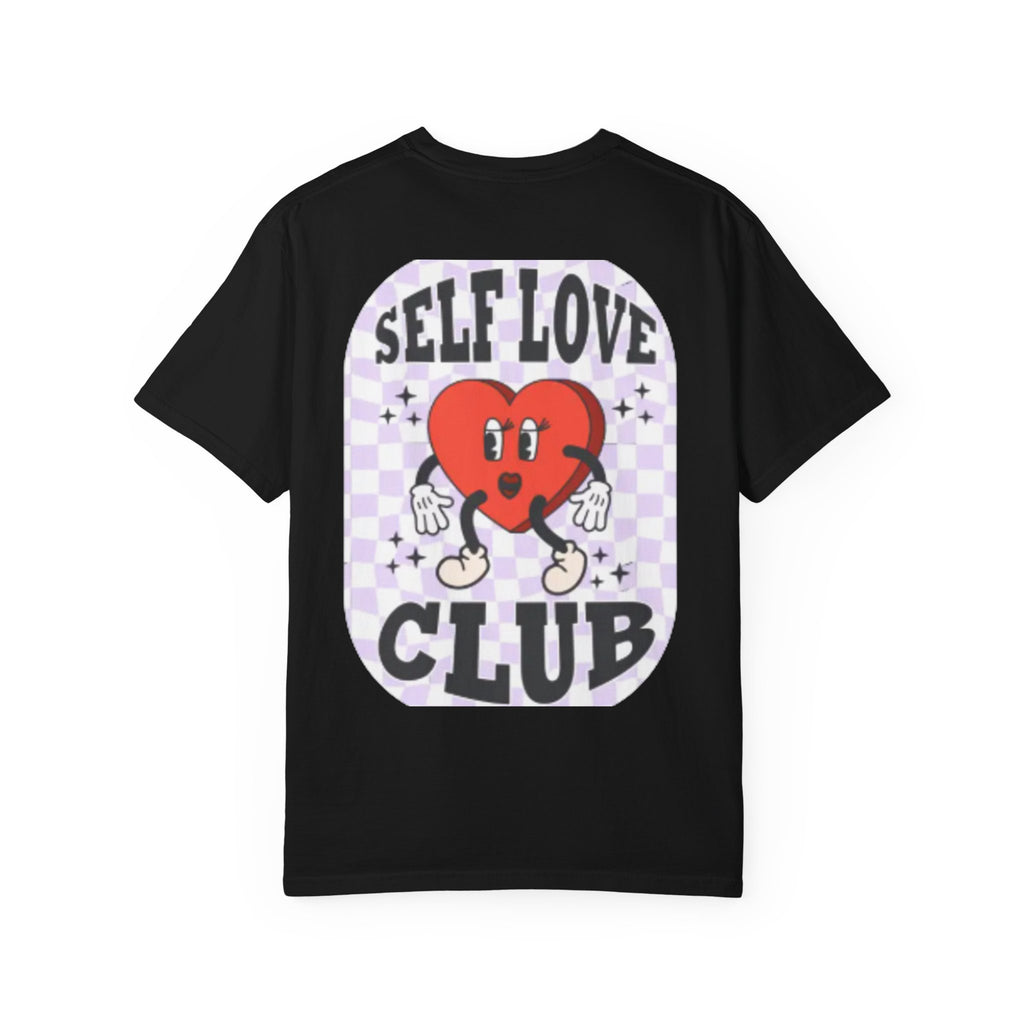 Self Love Club T-Shirt — Retro Heart Graphic Tee